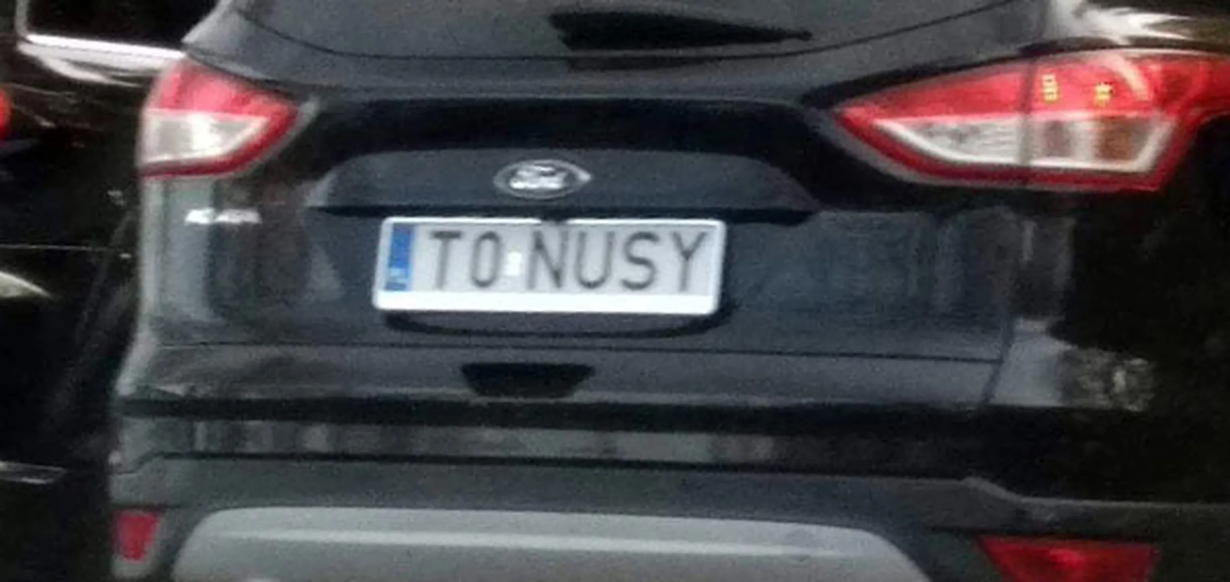 Fajny numer, blacha T0 NUSY