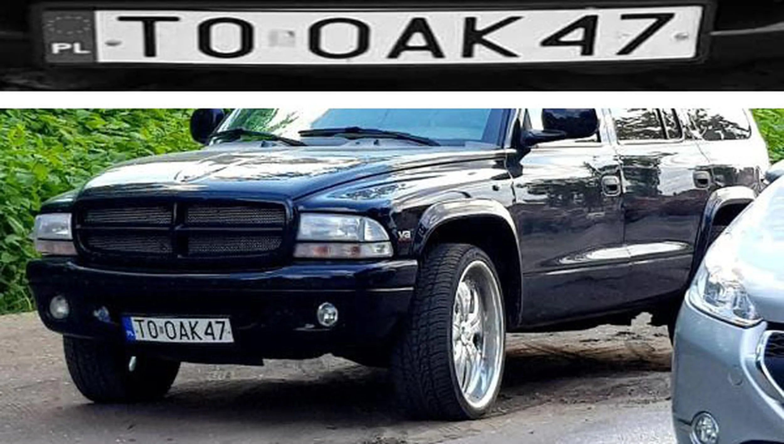 Fajny numer, blacha T0 OAK47