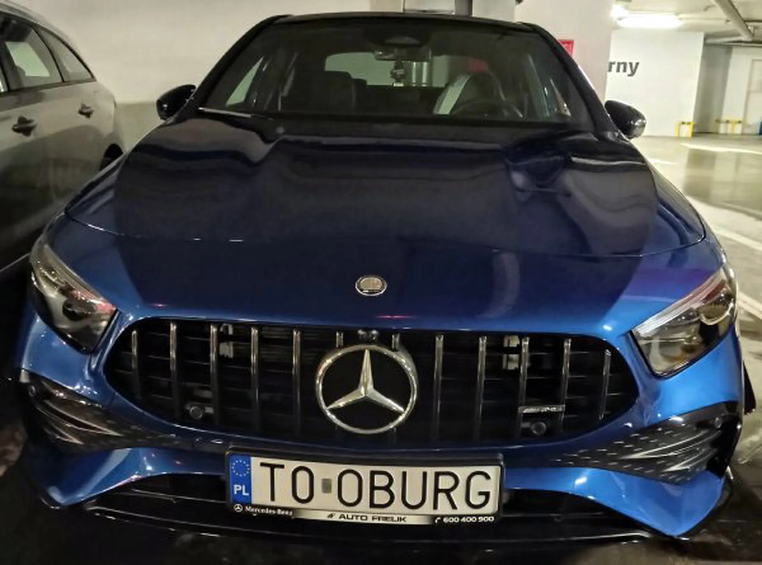 Fajny numer, blacha T0 OBURG