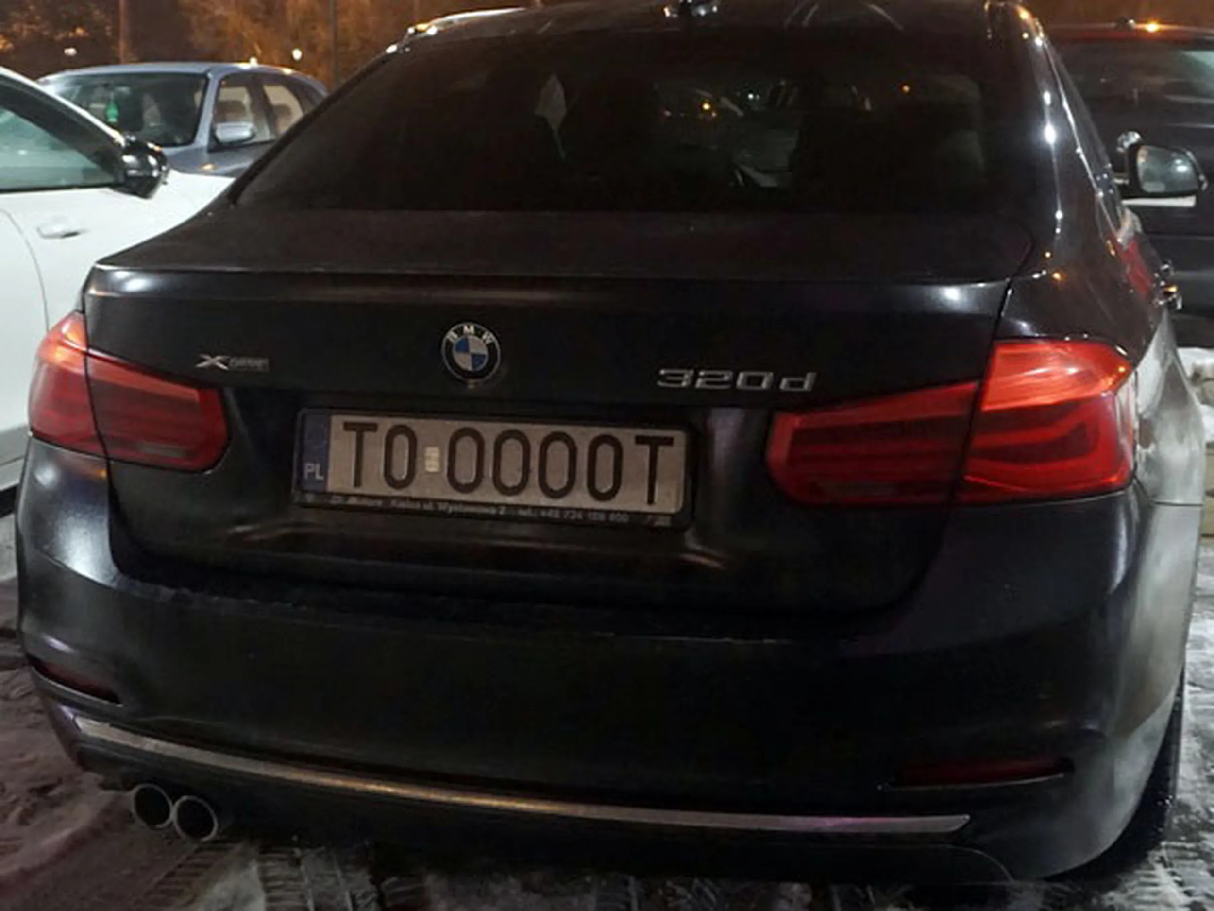 Fajny numer, blacha T0 OOO0T