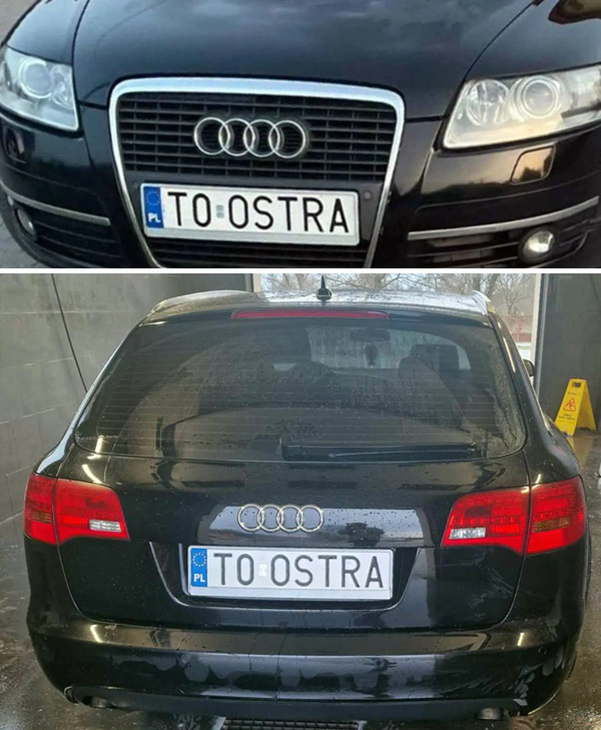 Fajny numer, blacha T0 OSTRA