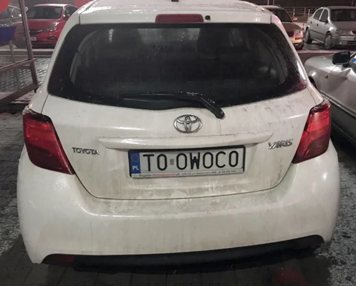 Fajny numer, blacha T0 OWOC0