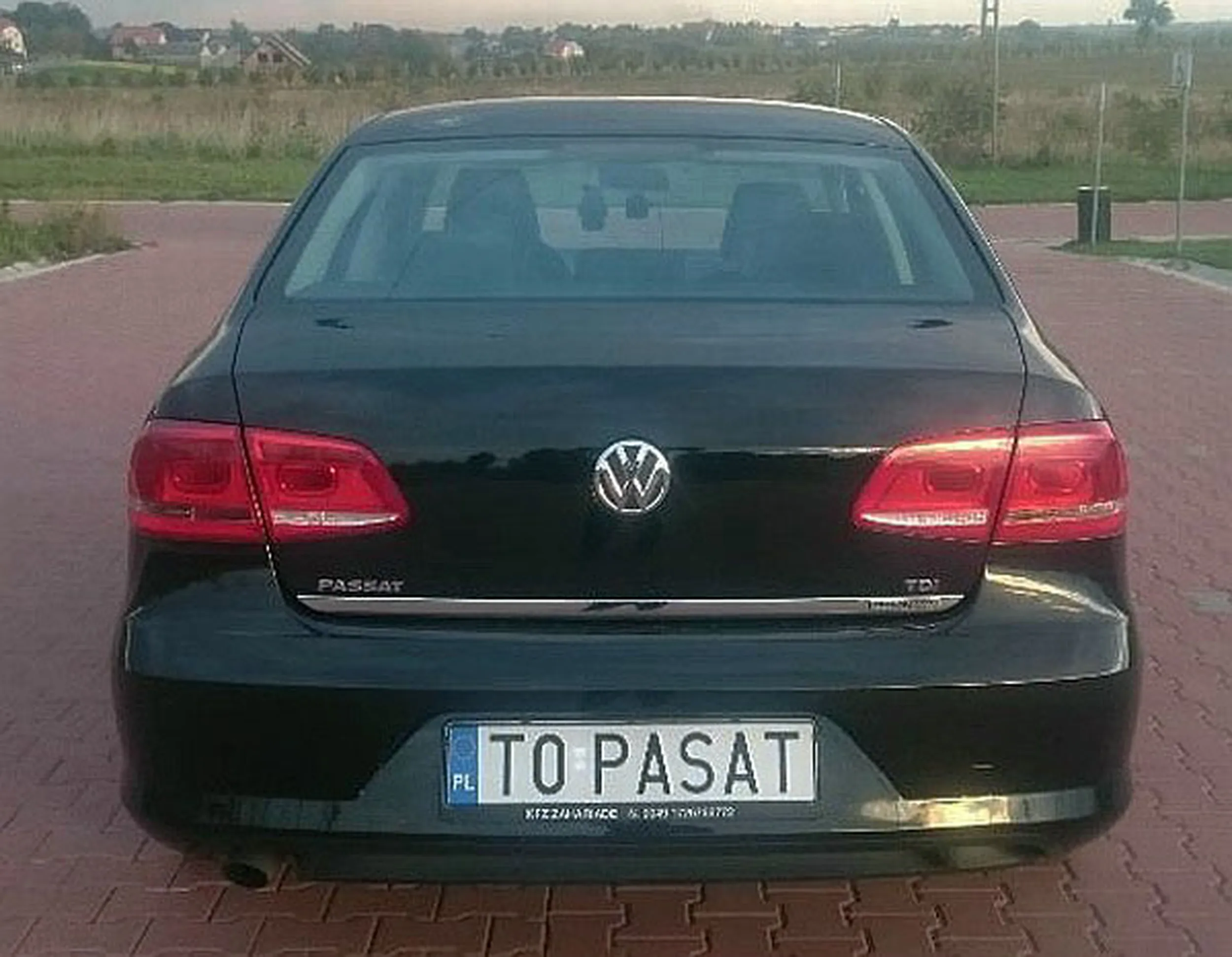 Fajny numer, blacha T0 PASAT