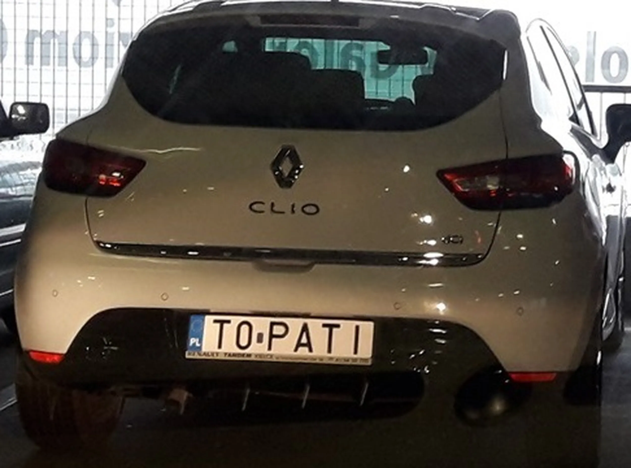 Fajny numer, blacha T0 PATI