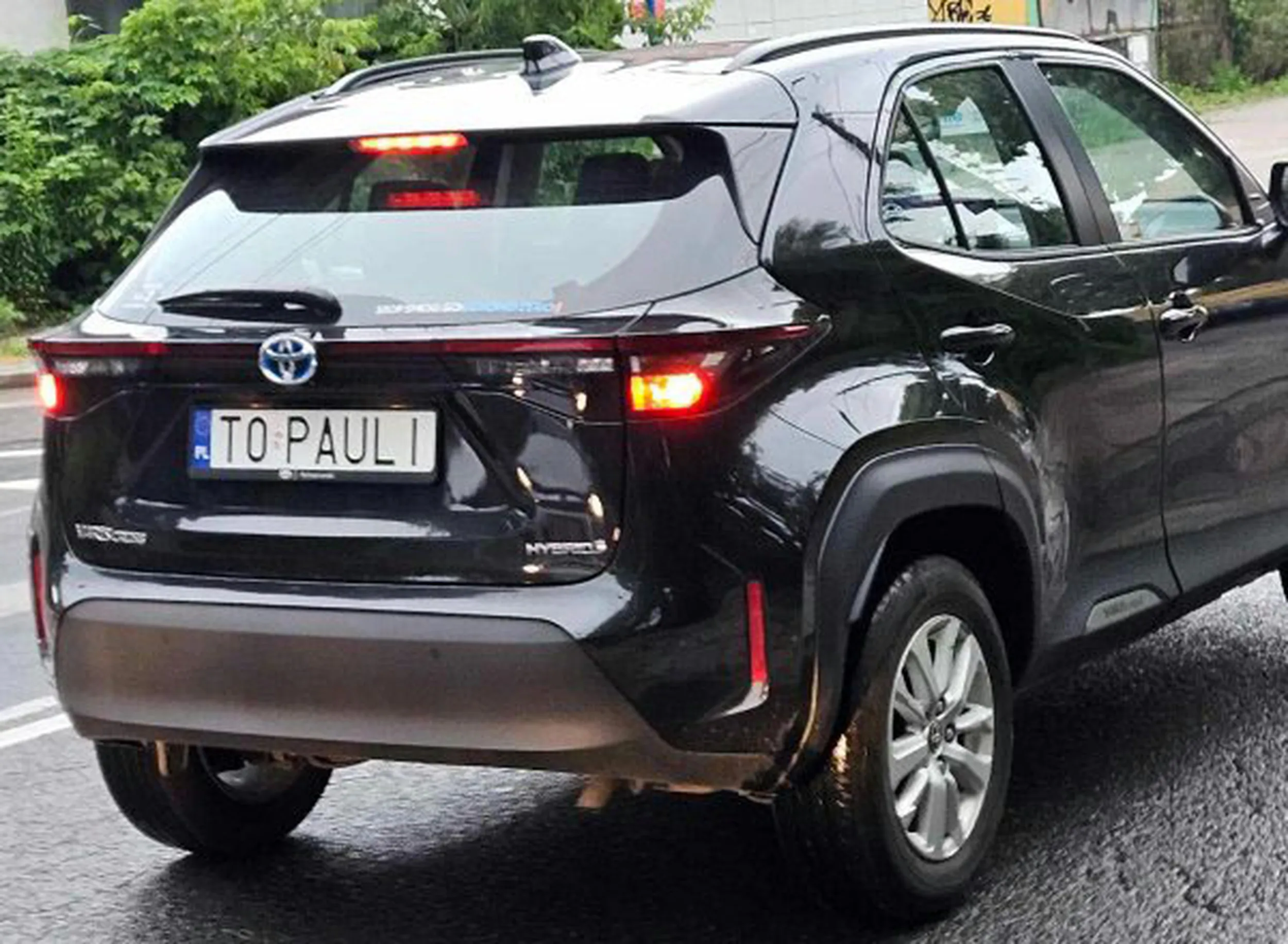 Fajny numer, blacha T0 PAULI