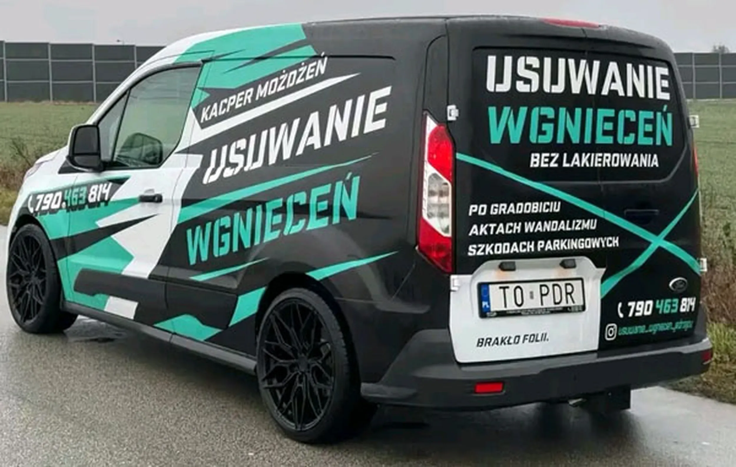 Fajny numer, blacha T0 PDR