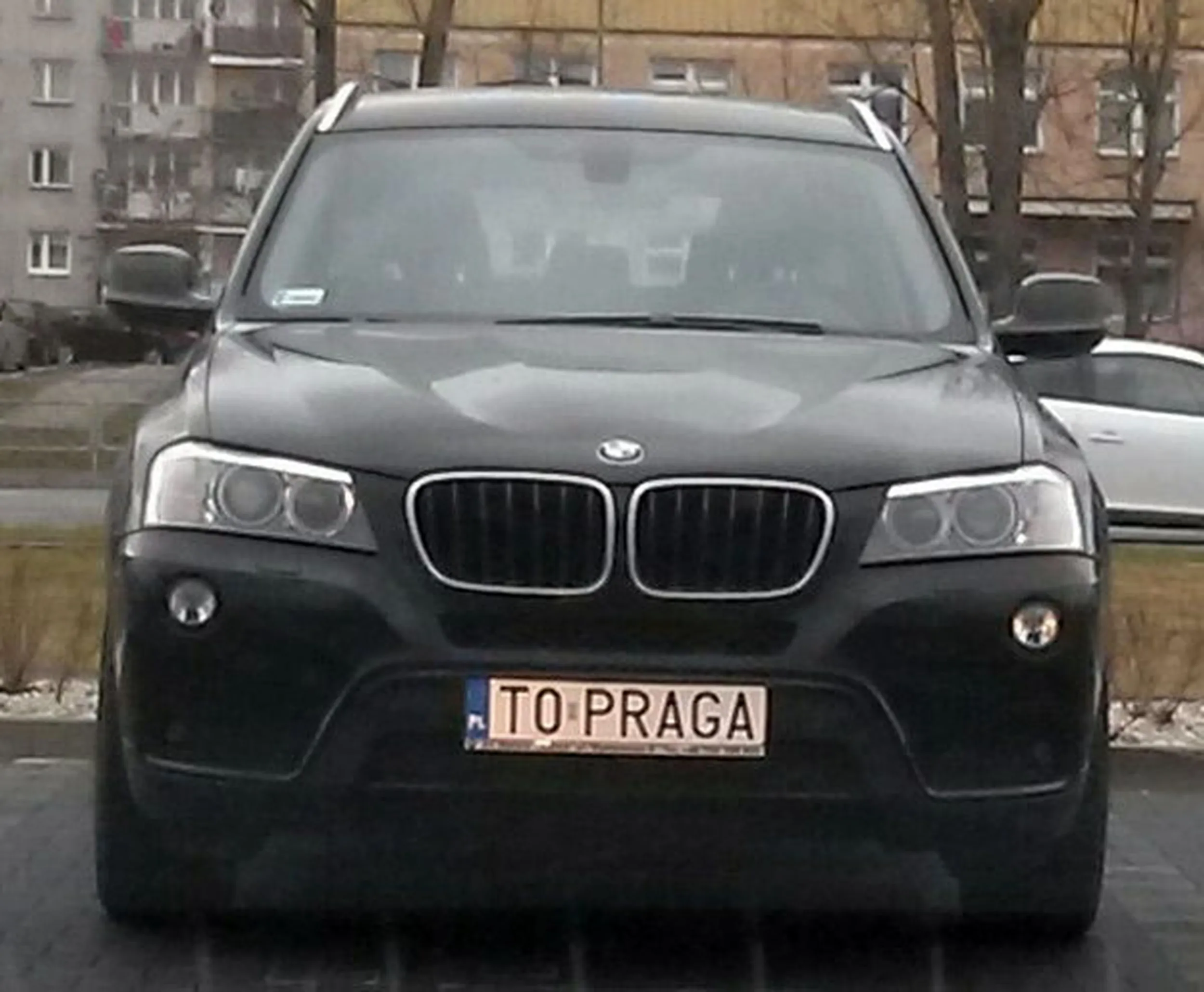 Fajny numer, blacha T0 PRAGA