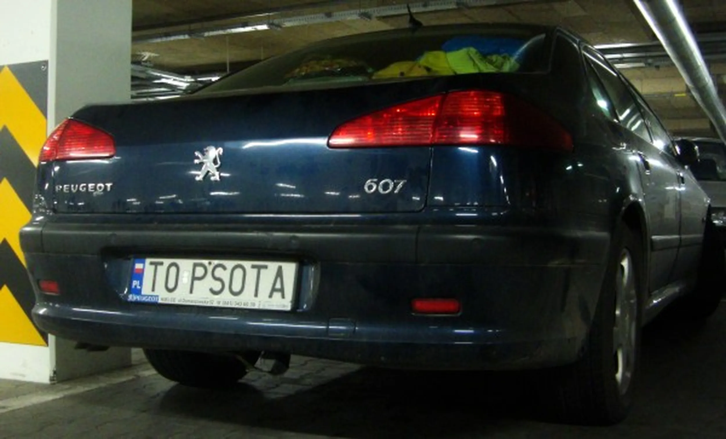 Fajny numer, blacha T0 PSOTA