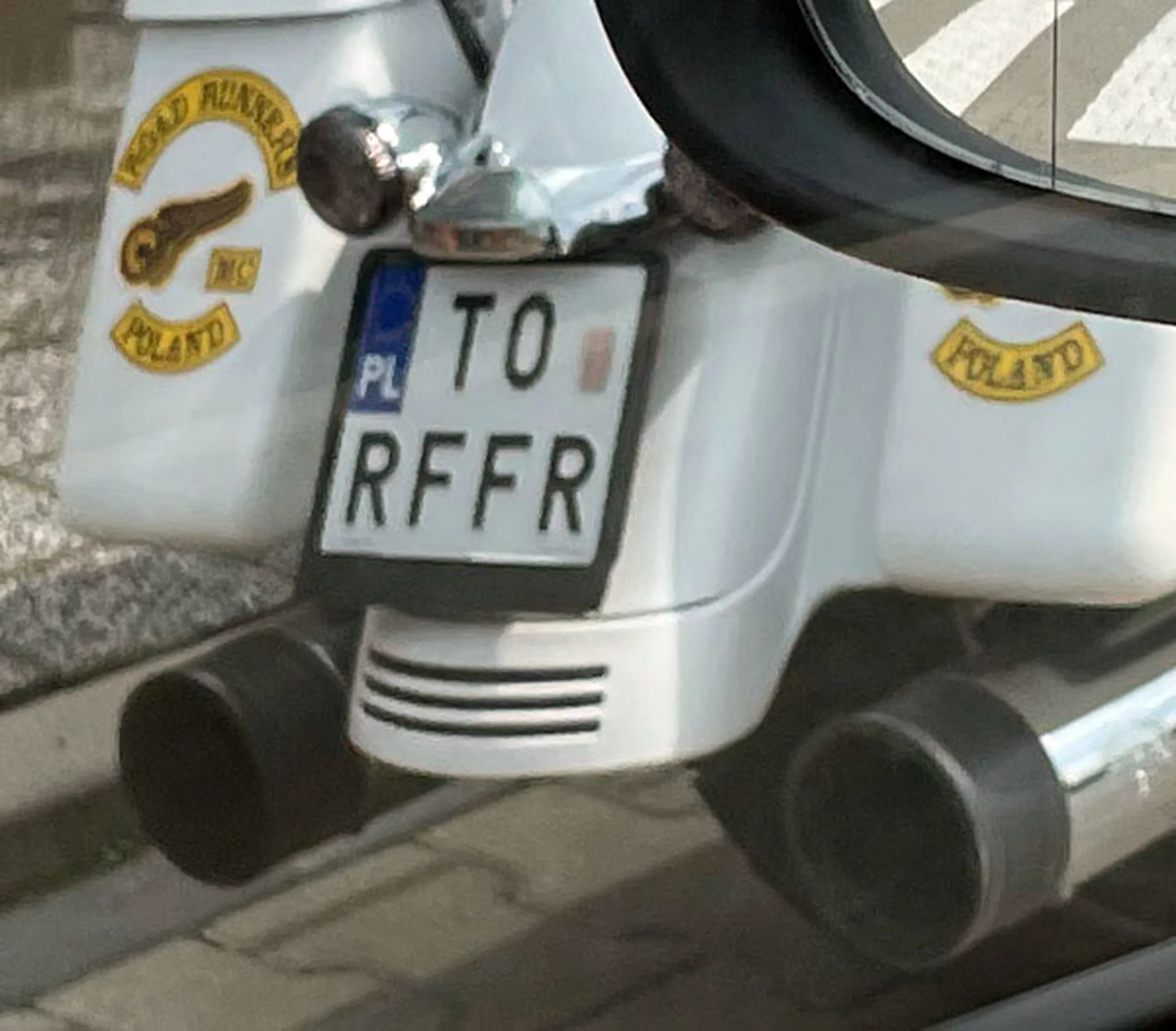 Fajny numer, blacha T0 RFFR