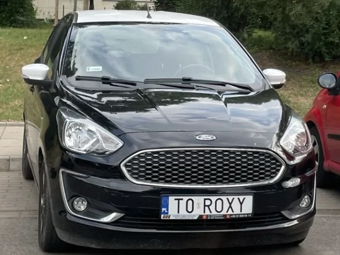 Fajny numer, blacha T0 ROXY