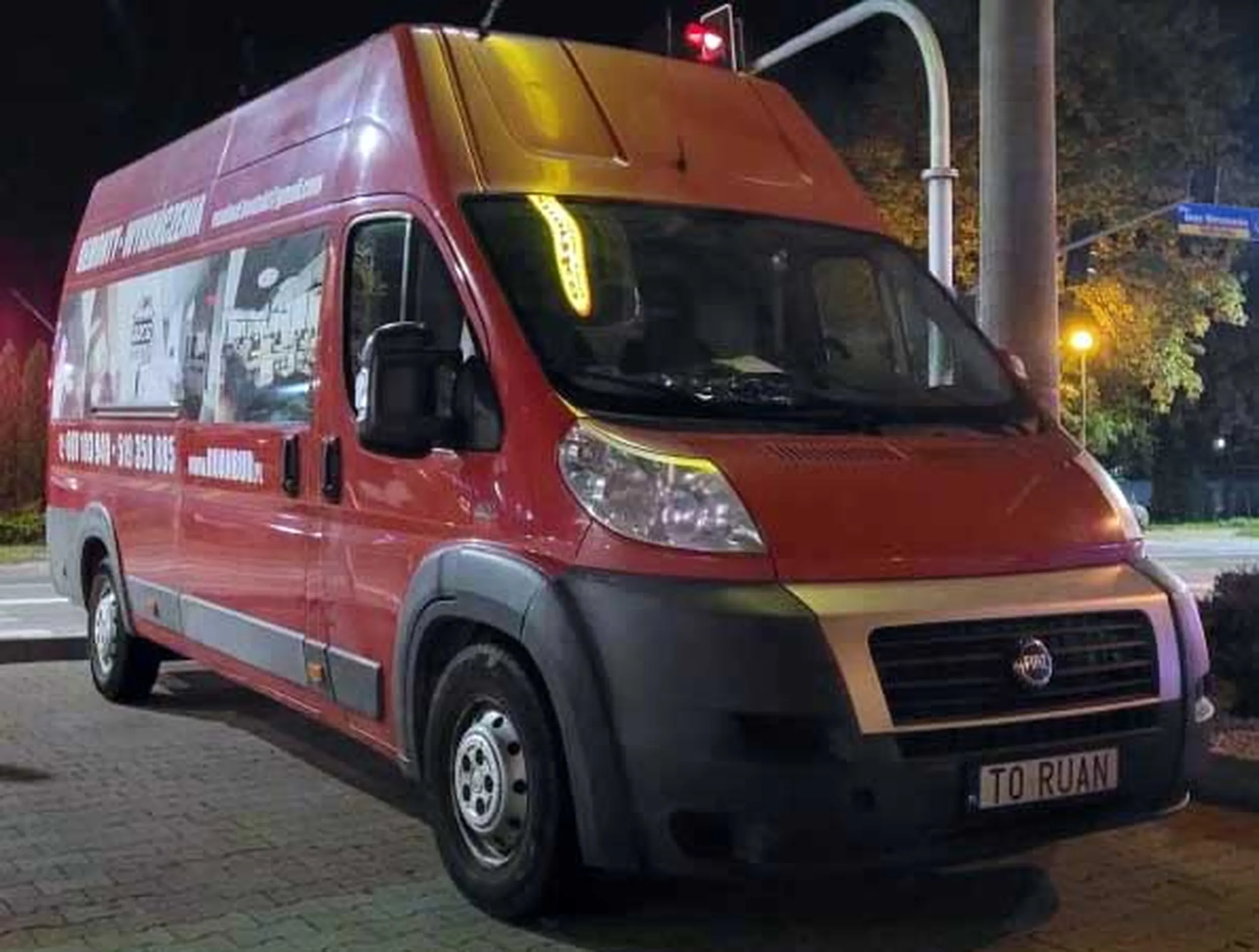 Fajny numer, blacha T0 RUAN