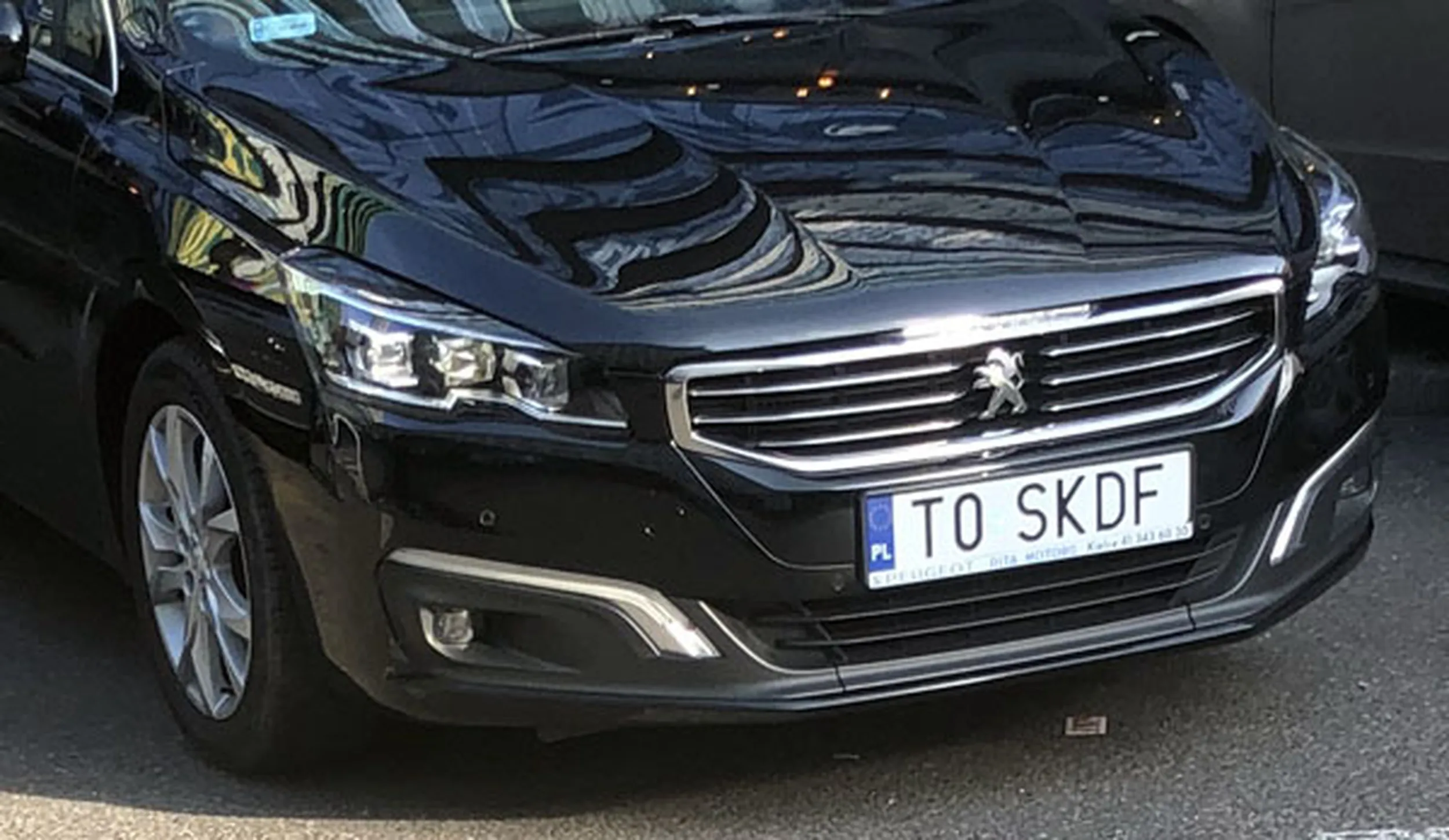 Fajny numer, blacha T0 SKDF