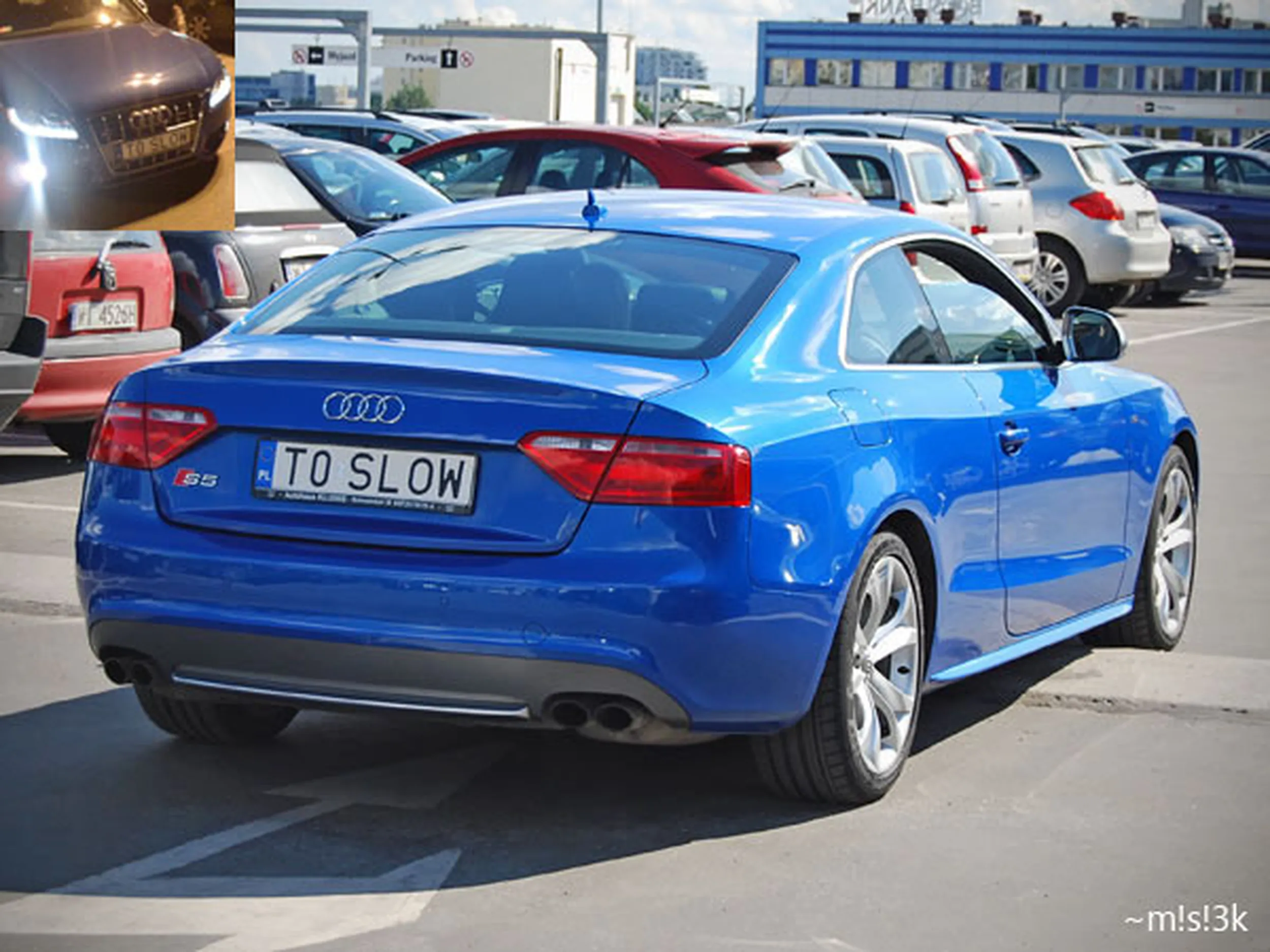 Fajny numer, blacha T0 SLOW