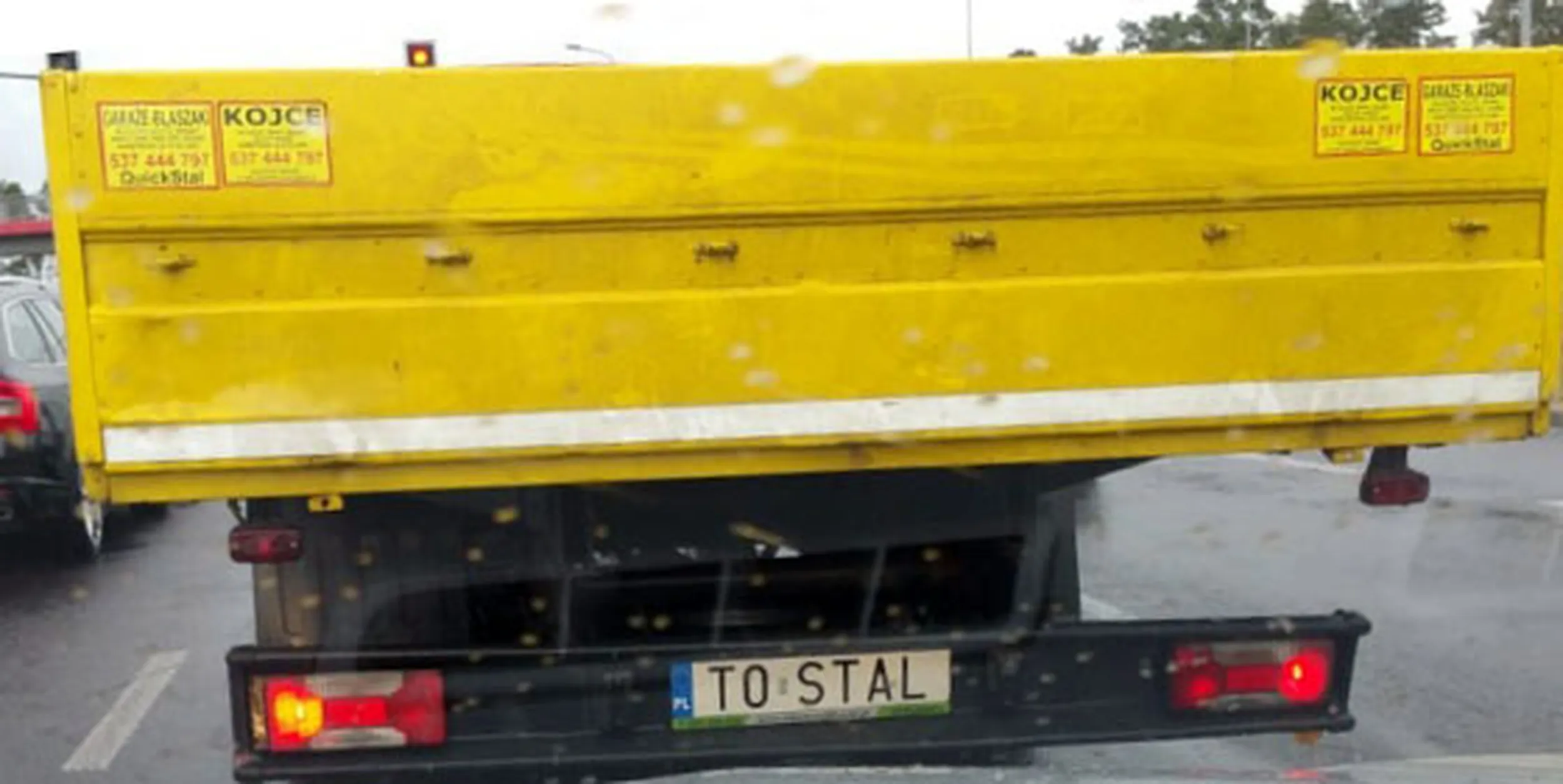 Fajny numer, blacha T0 STAL