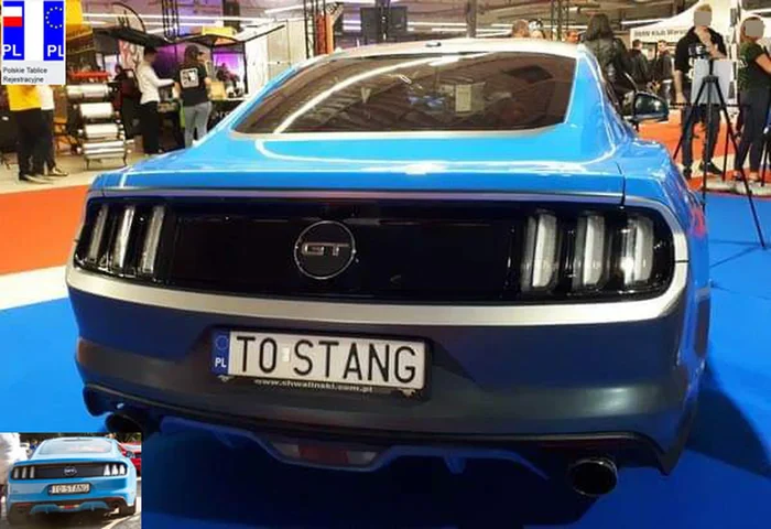 Fajny numer, blacha T0 STANG