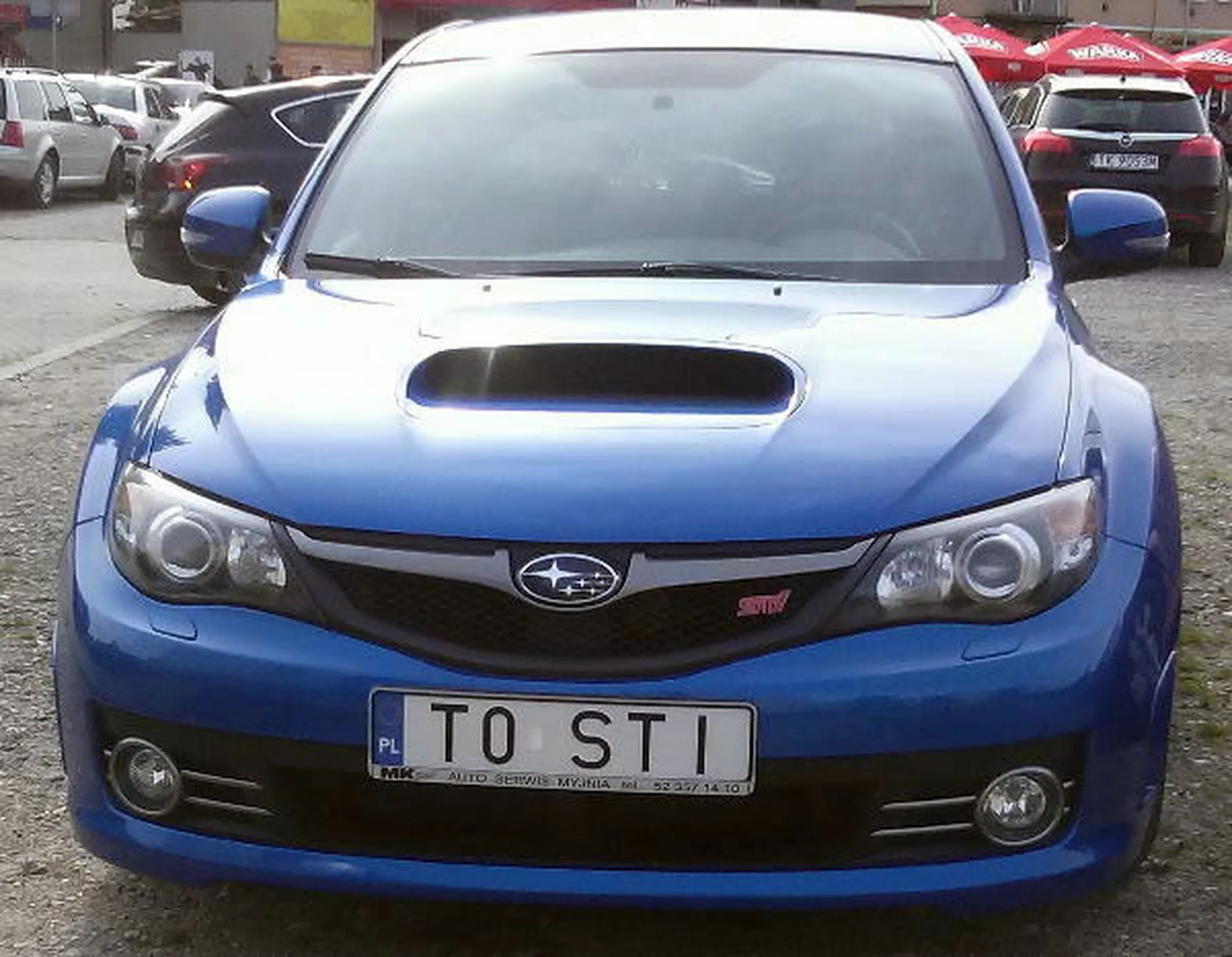 Fajny numer, blacha T0 STI