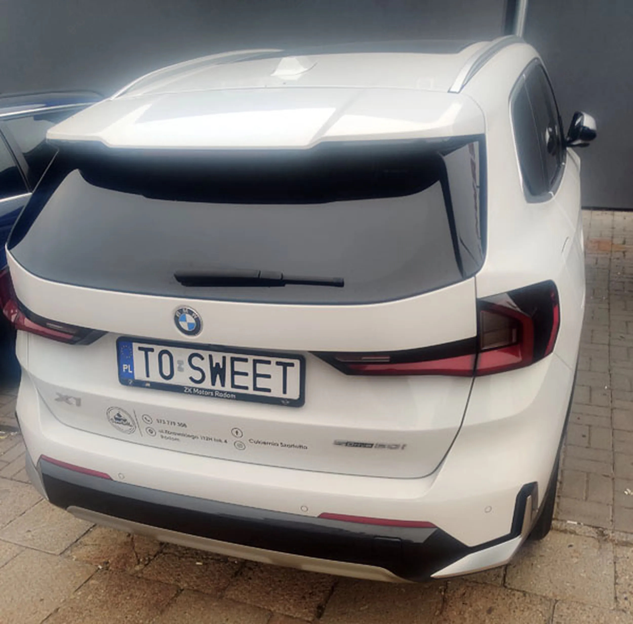 Fajny numer, blacha T0 SWEET