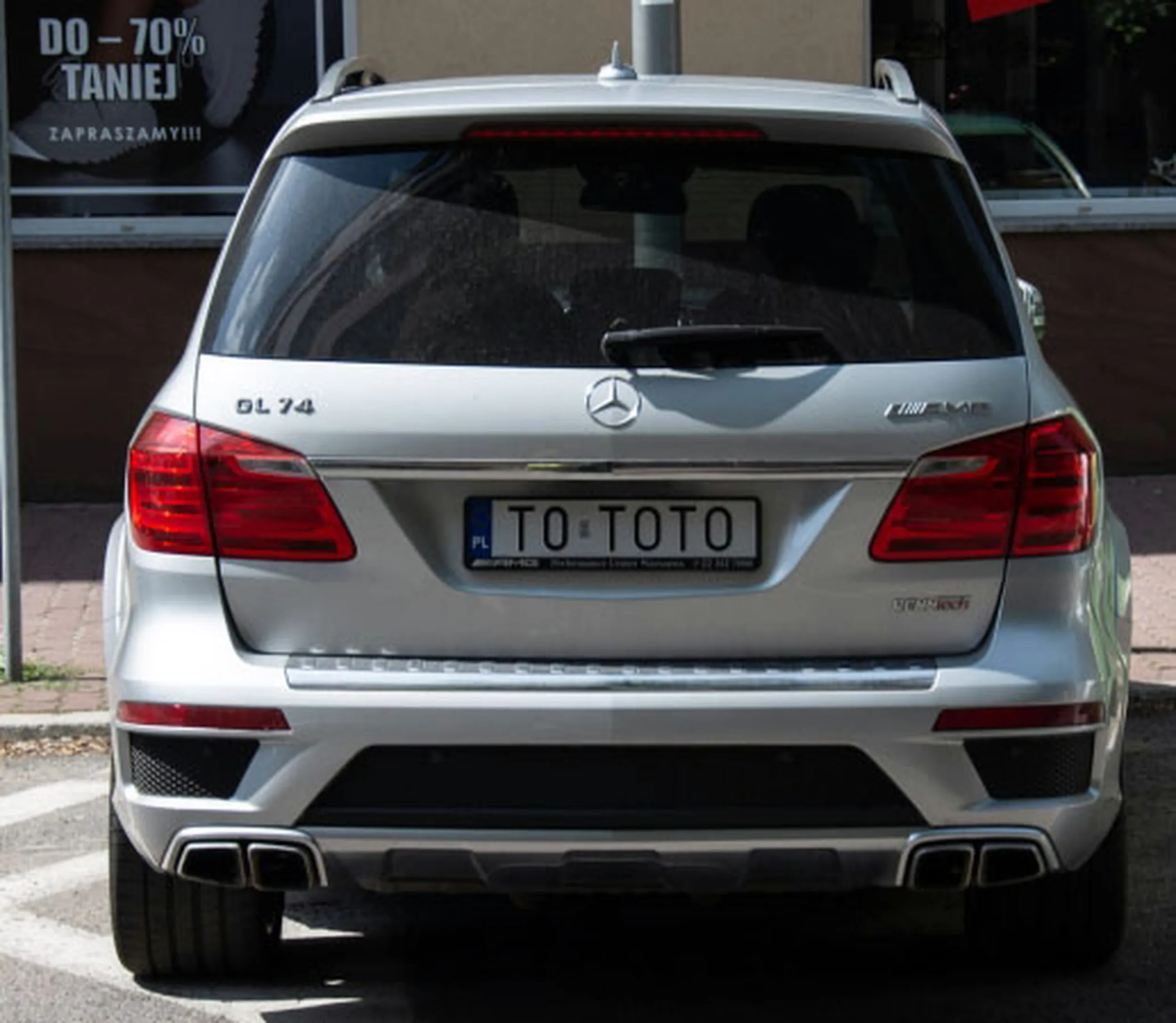 Fajny numer, blacha T0 TOTO