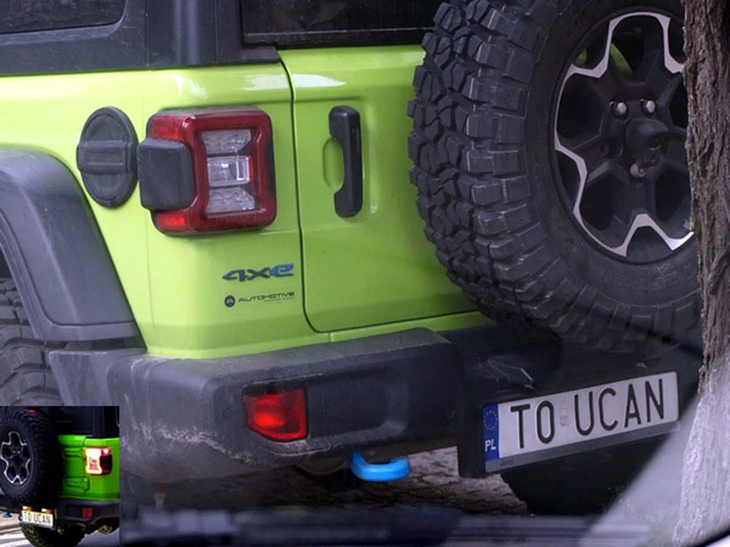 Fajny numer, blacha T0 UCAN