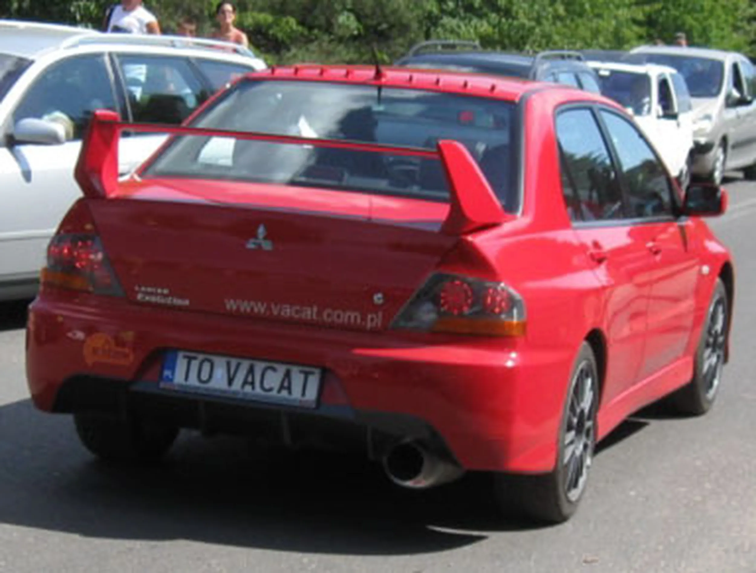 Fajny numer, blacha T0 VACAT