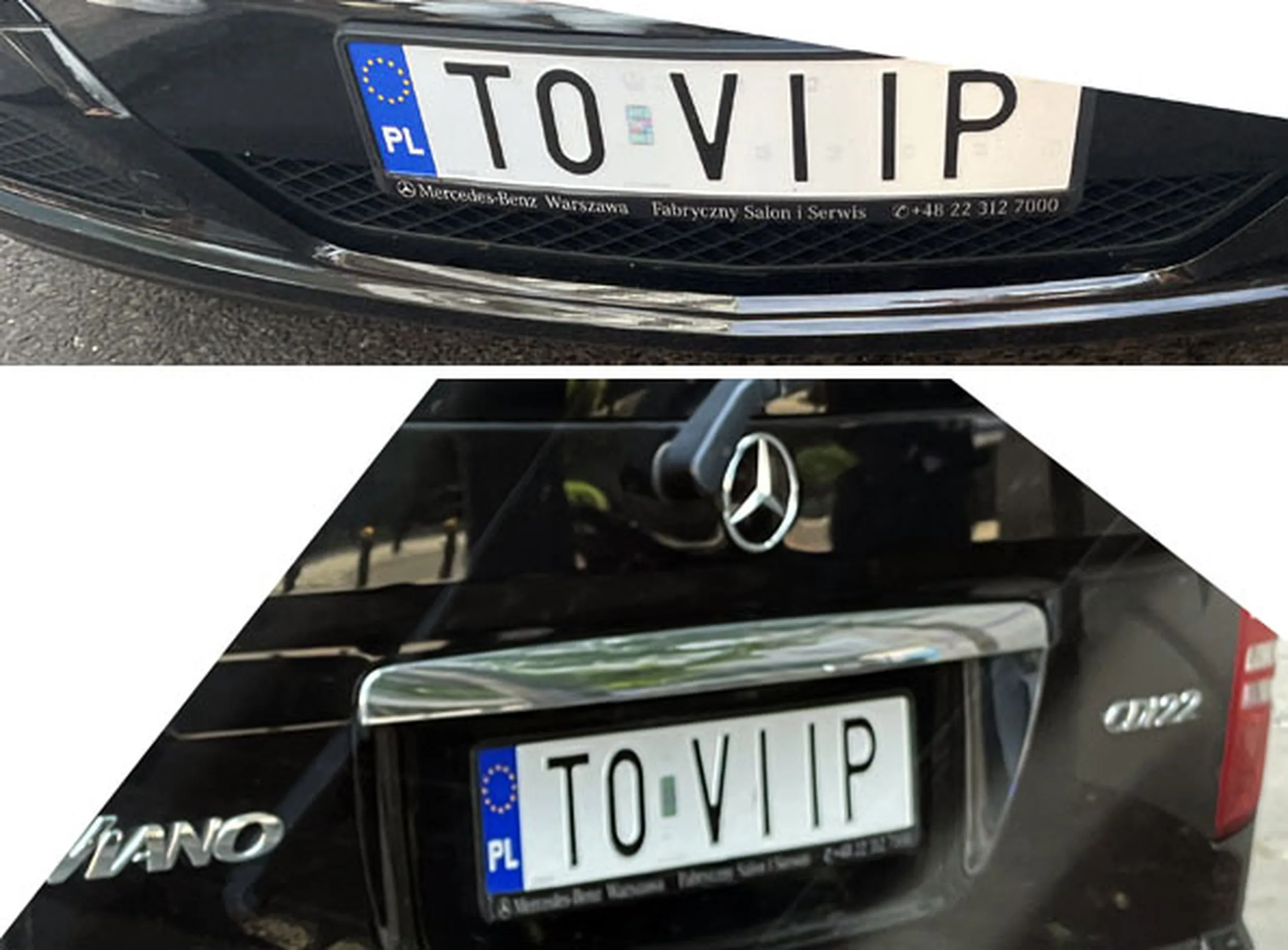 Fajny numer, blacha T0 VIIP