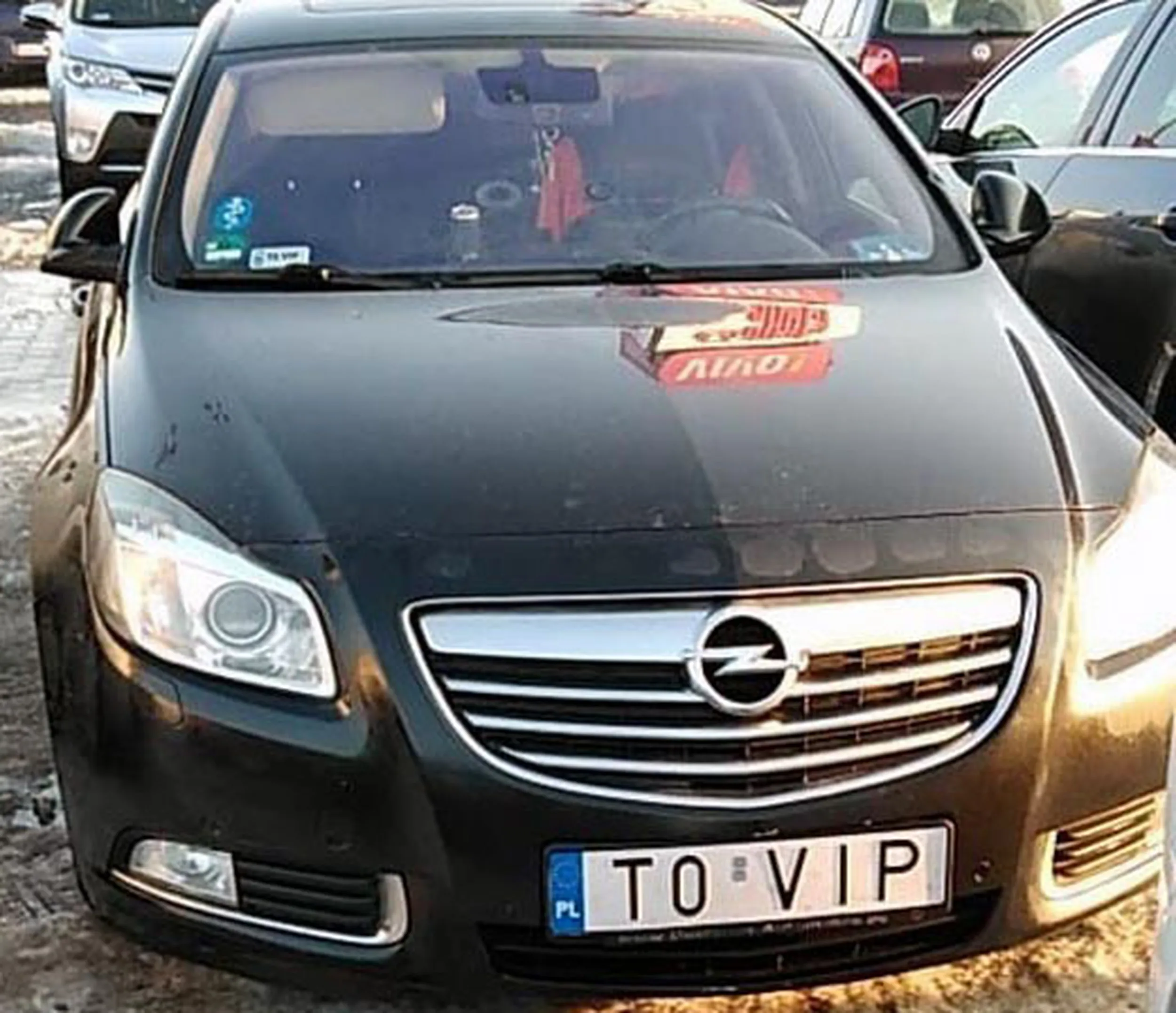 Fajny numer, blacha T0 VIP