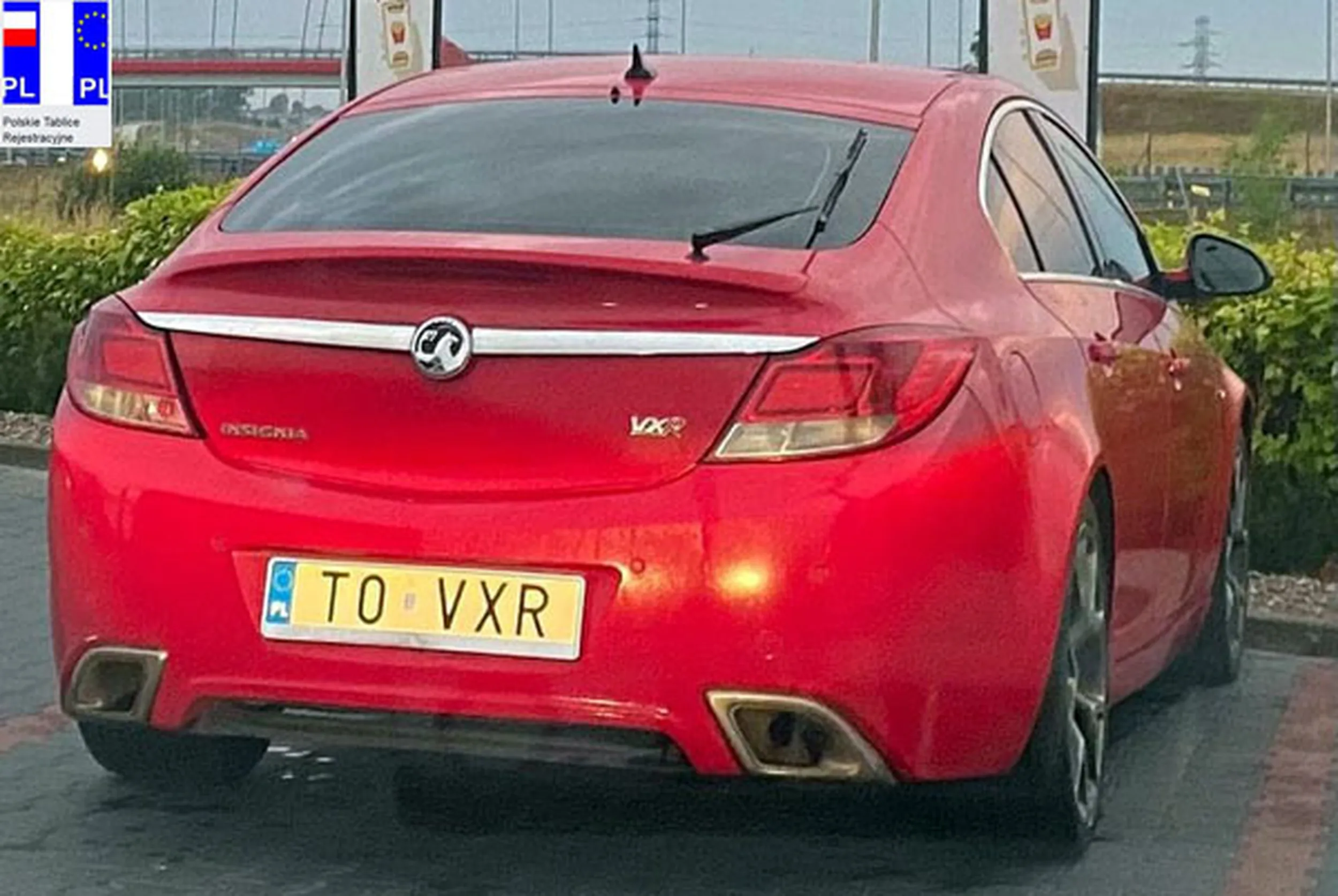Fajny numer, blacha T0 VXR