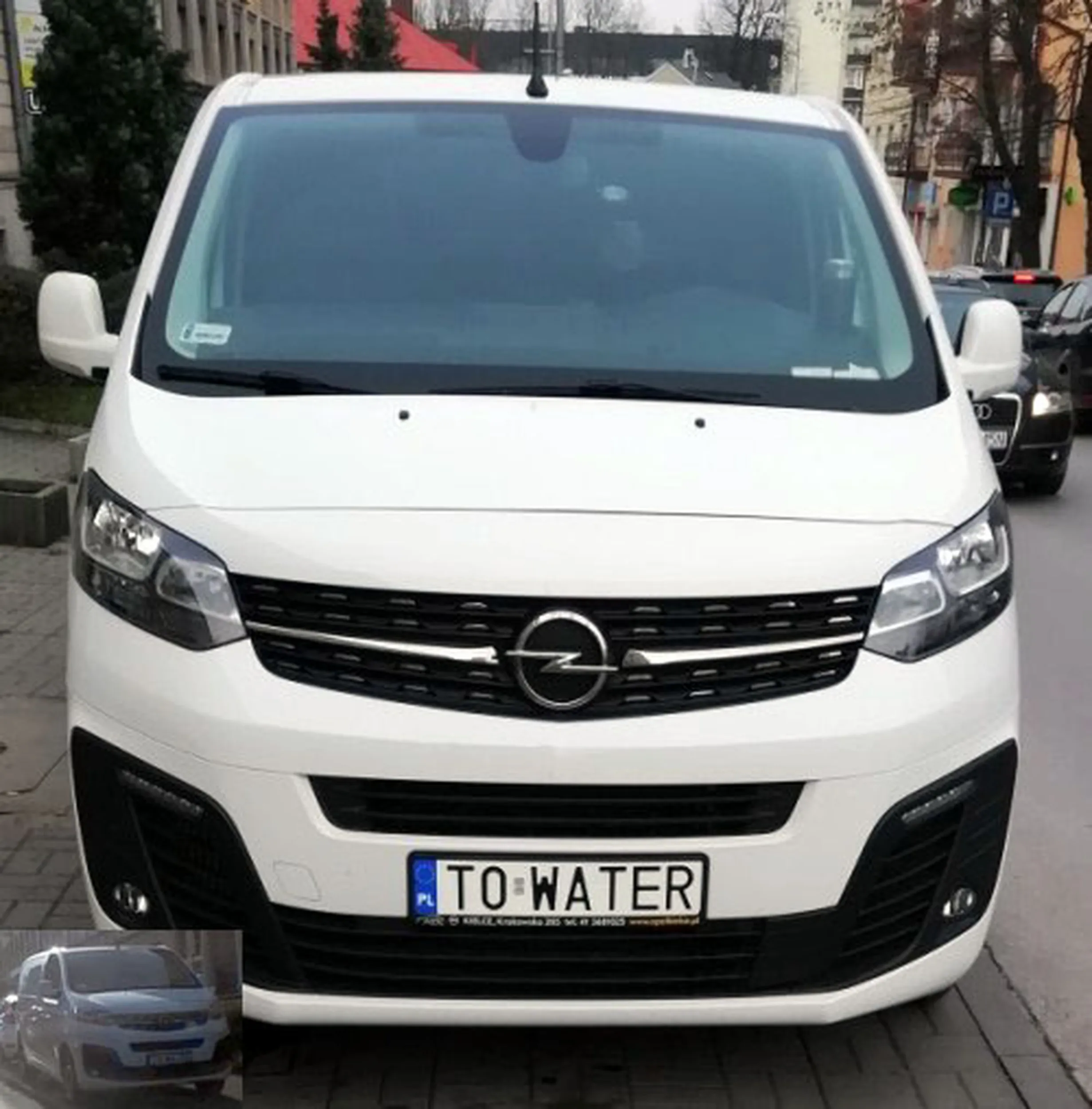 Fajny numer, blacha T0 WATER