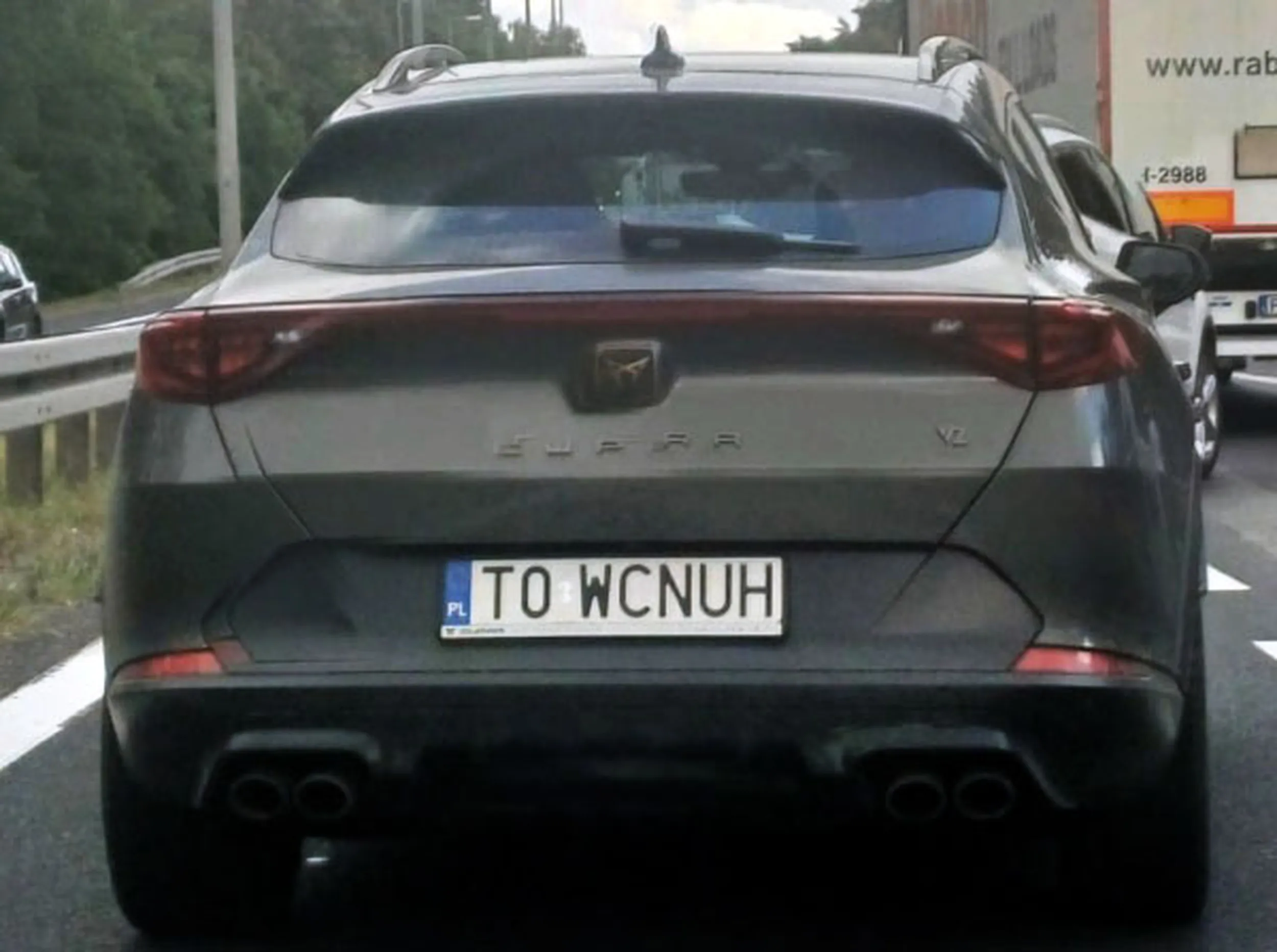 Fajny numer, blacha T0 WCNUH