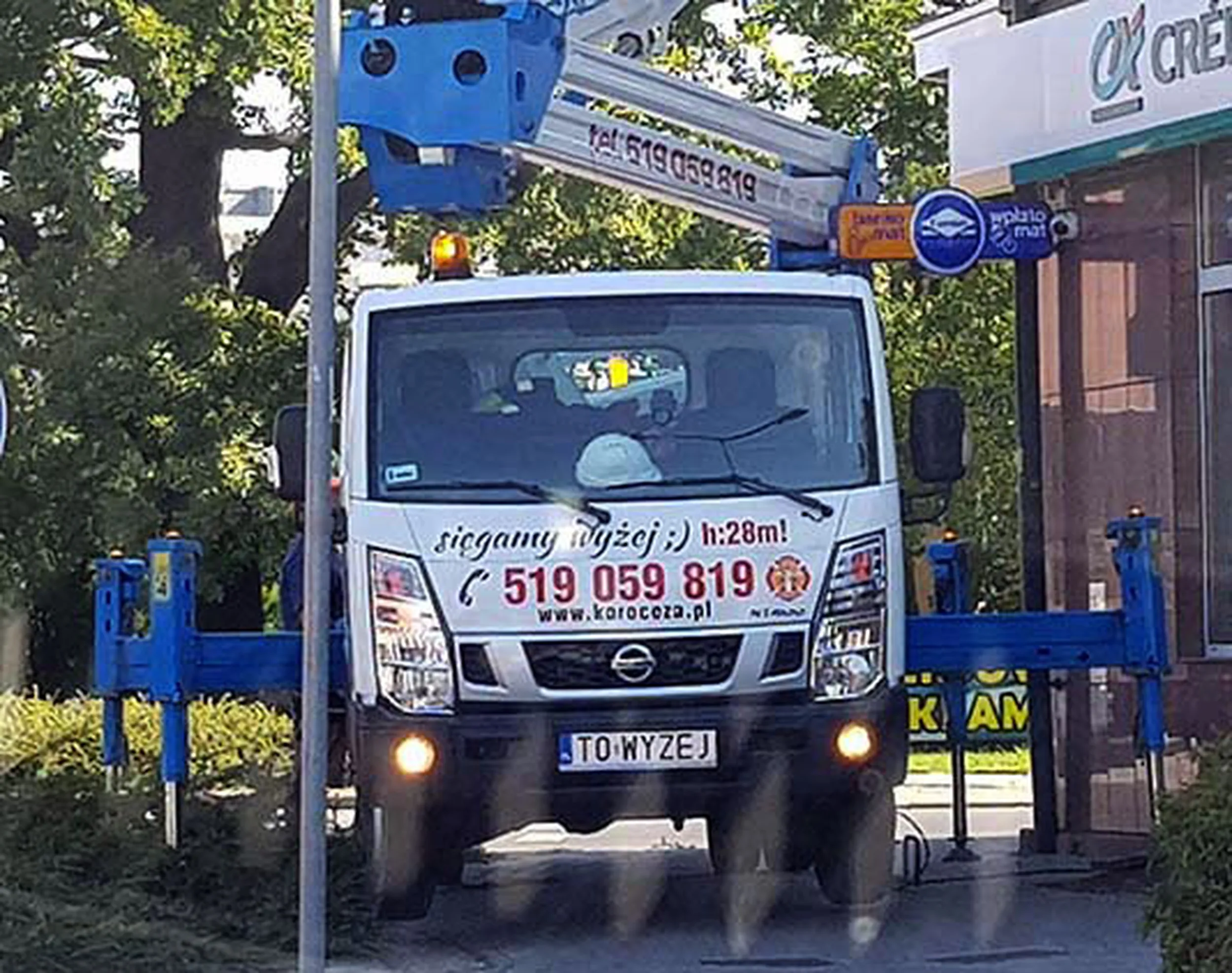 Fajny numer, blacha T0 WYZEJ