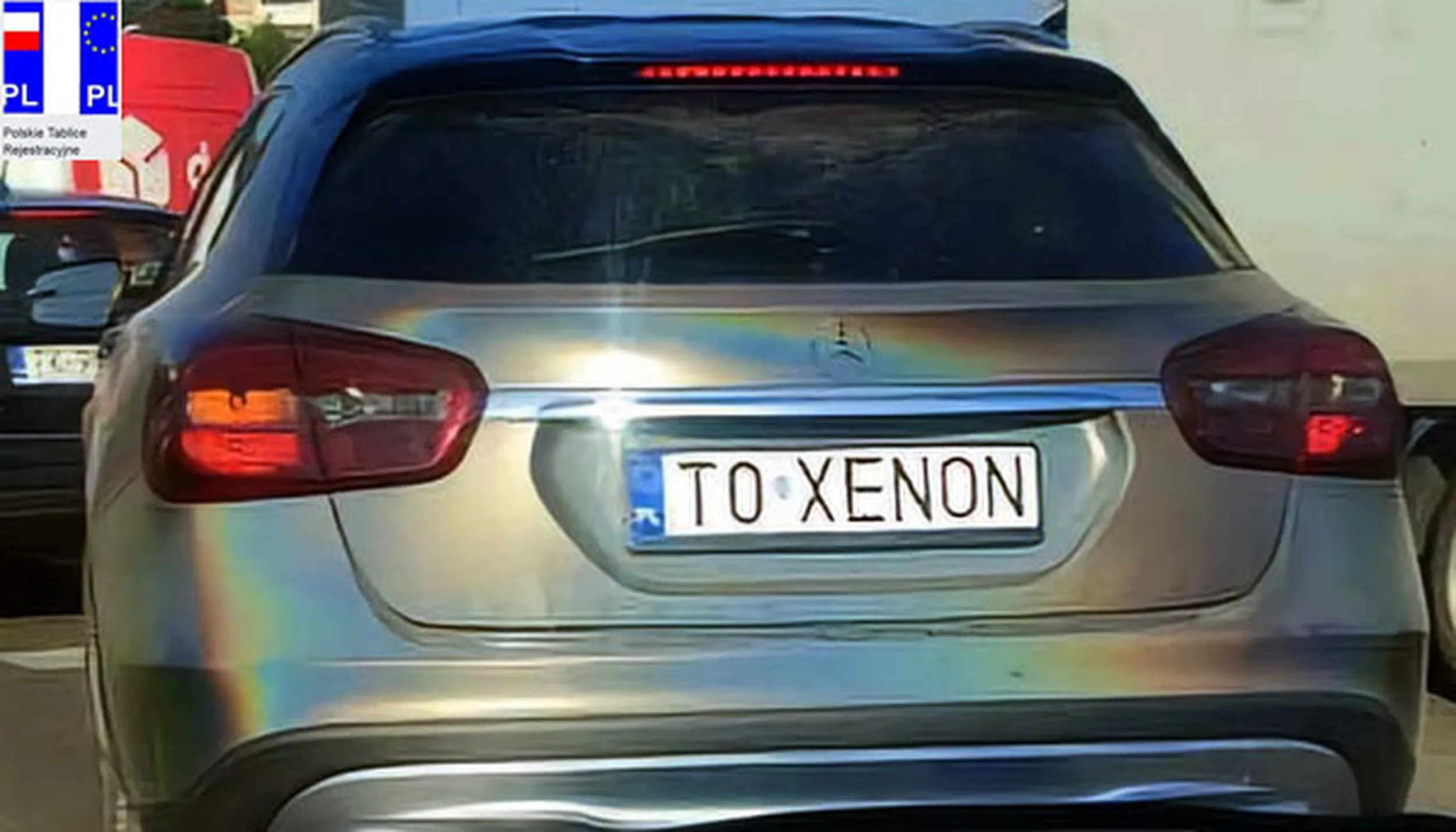 Fajny numer, blacha T0 XENON