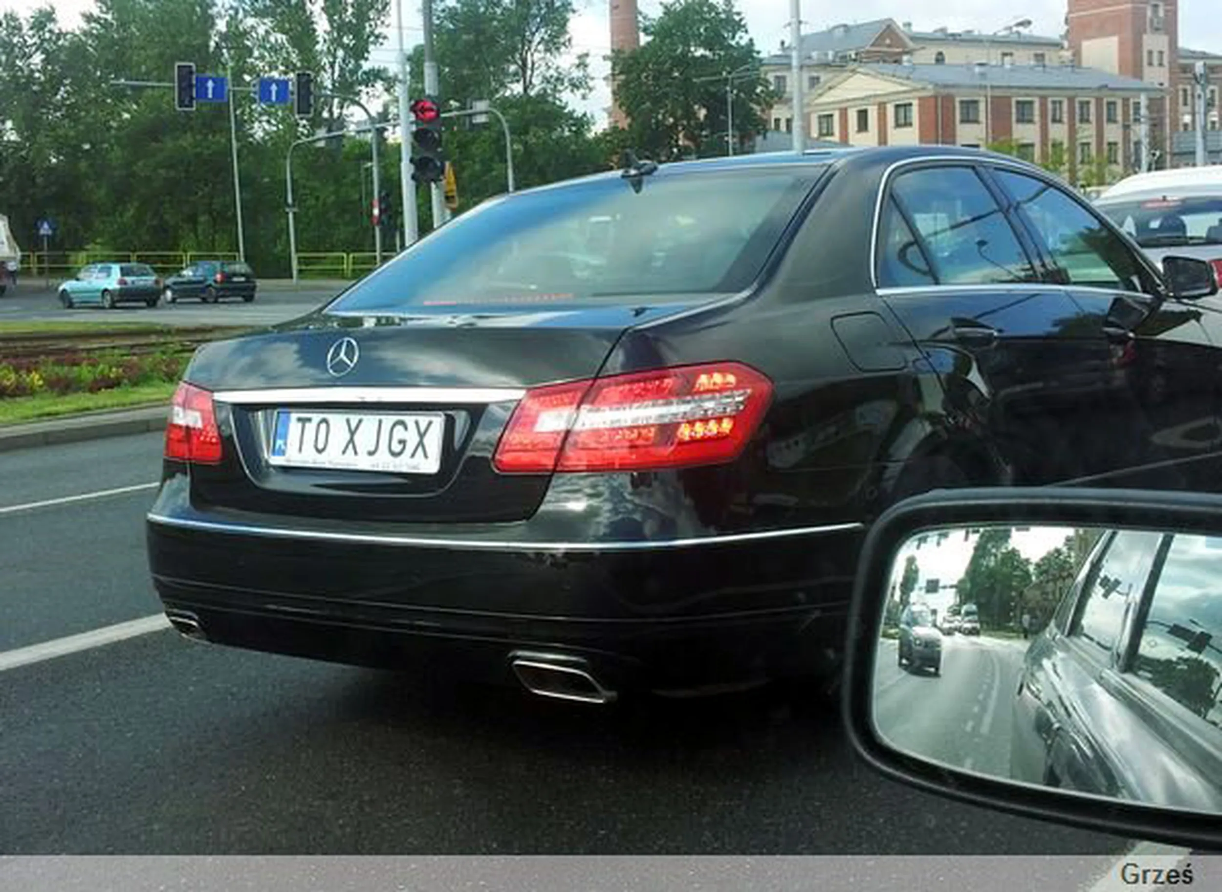 Fajny numer, blacha T0 XJGX