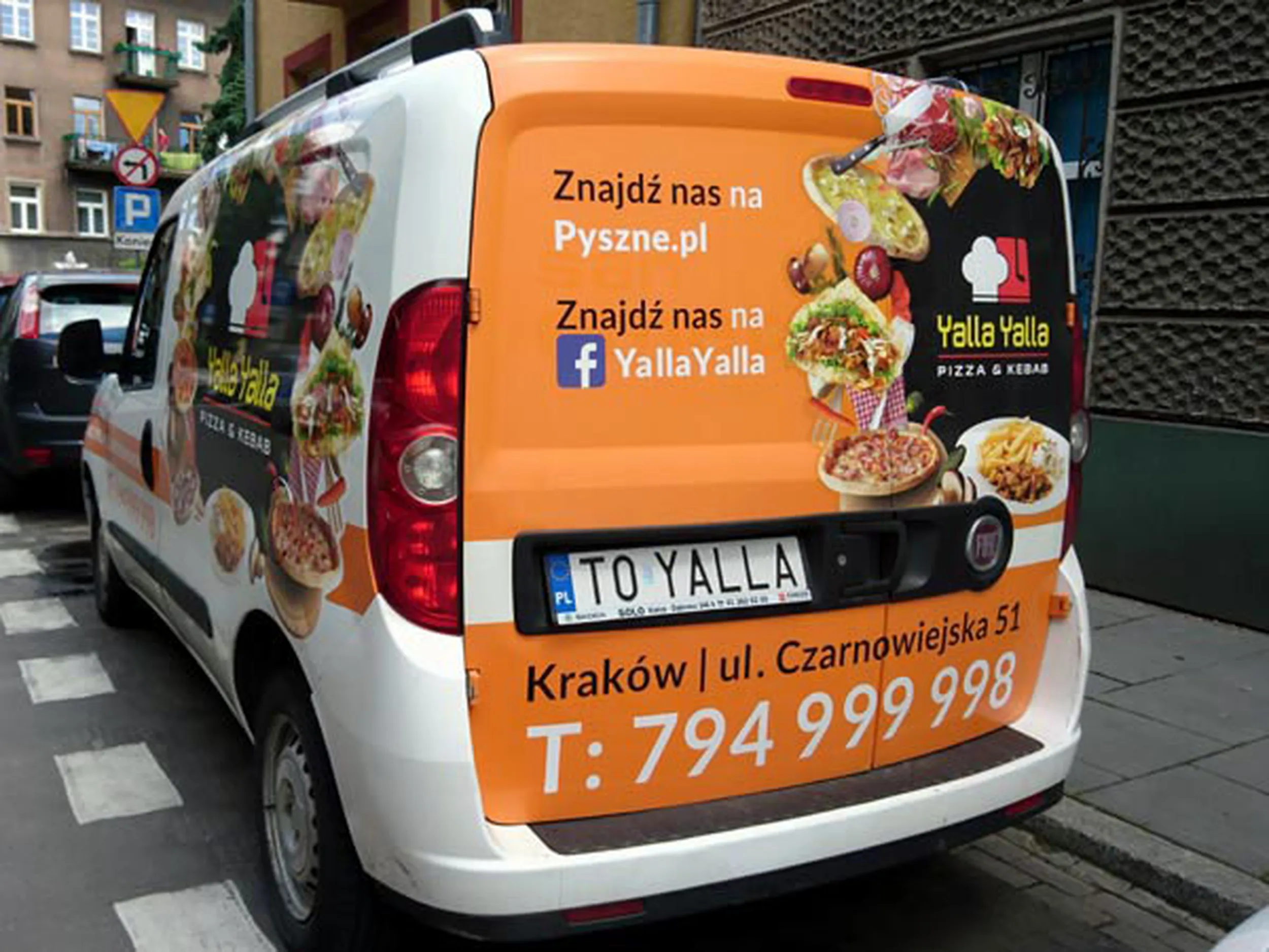 Fajny numer, blacha T0 YALLA