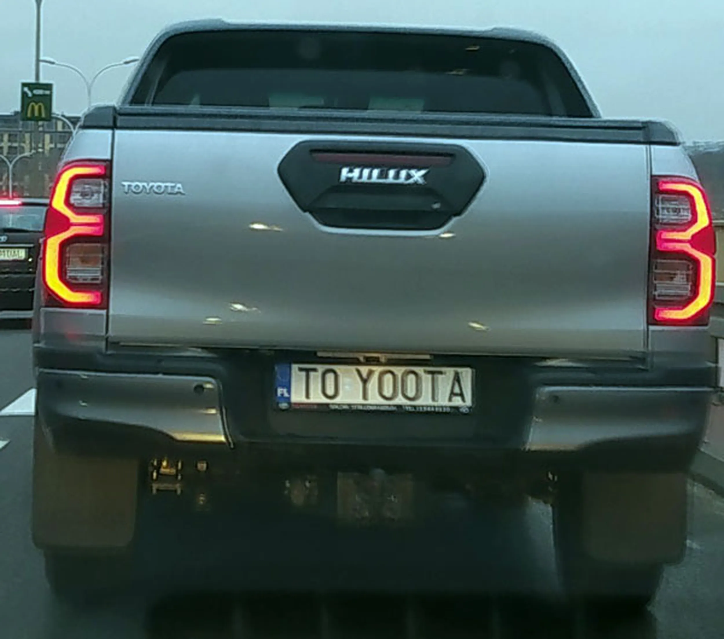 Fajny numer, blacha T0 YOOTA