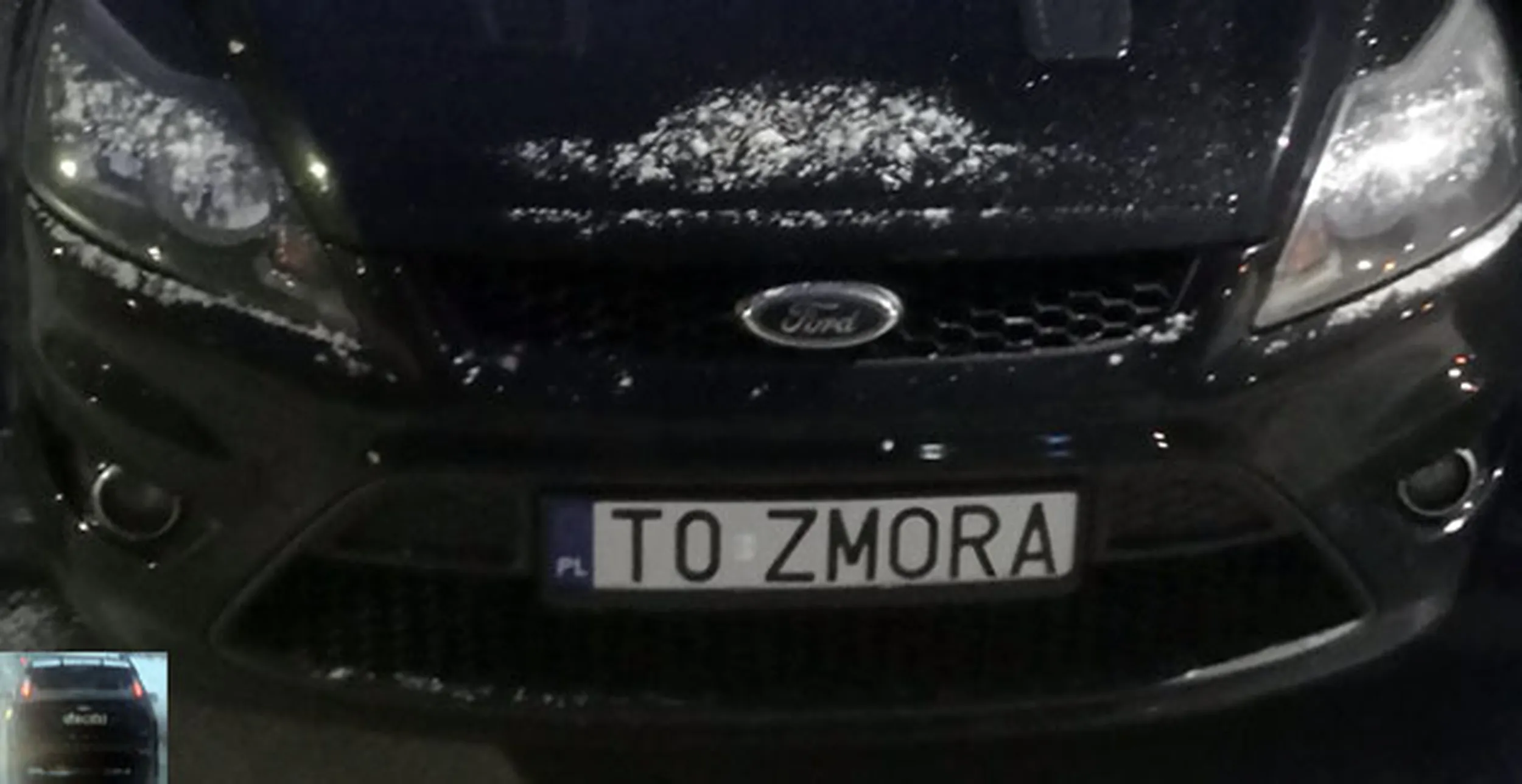 Fajny numer, blacha T0 ZMORA