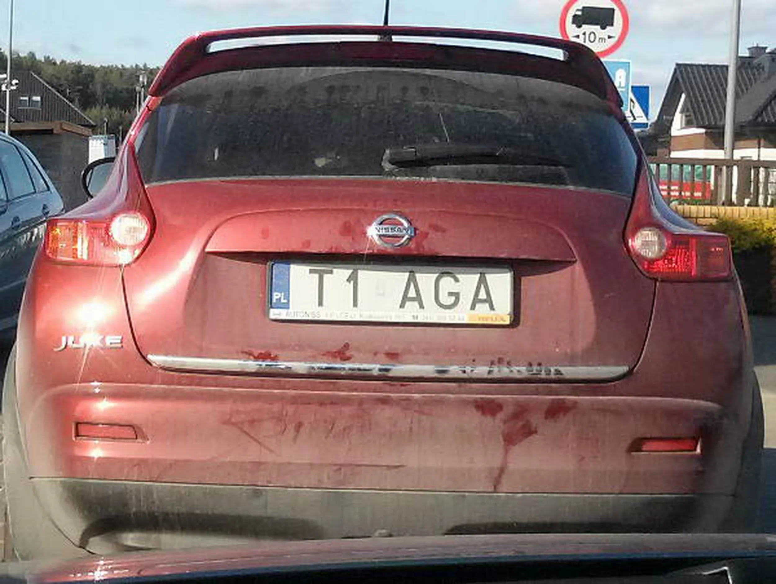 Fajny numer, blacha T1 AGA