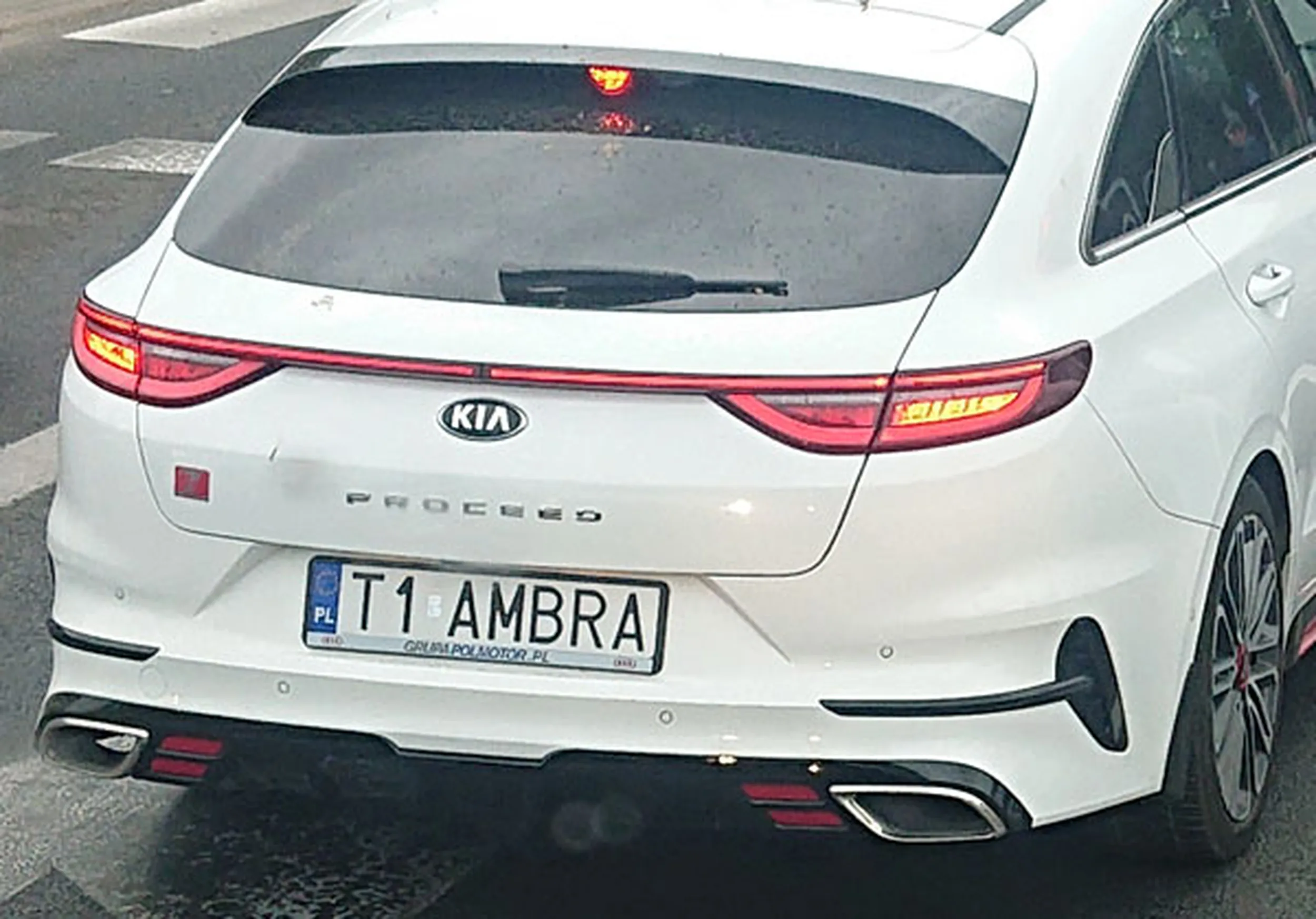 Fajny numer, blacha T1 AMBRA