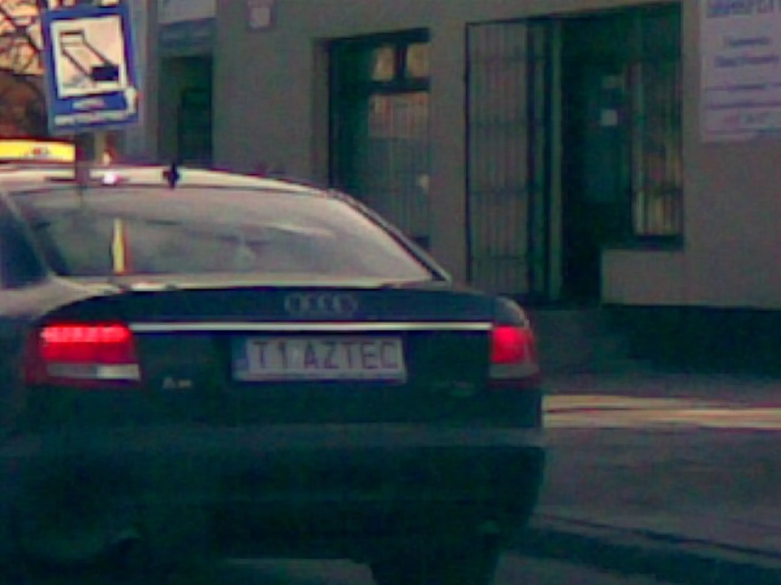 Fajny numer, blacha T1 AZTEC