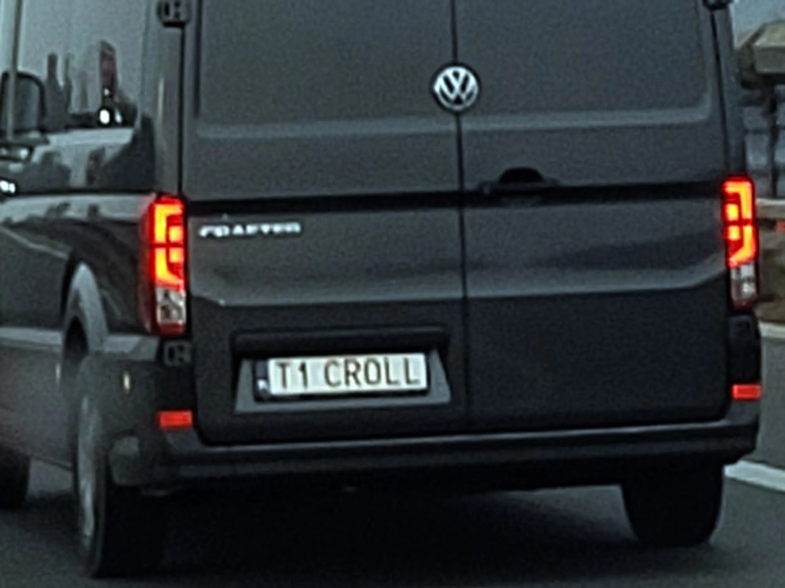 Fajny numer, blacha T1 CROLL