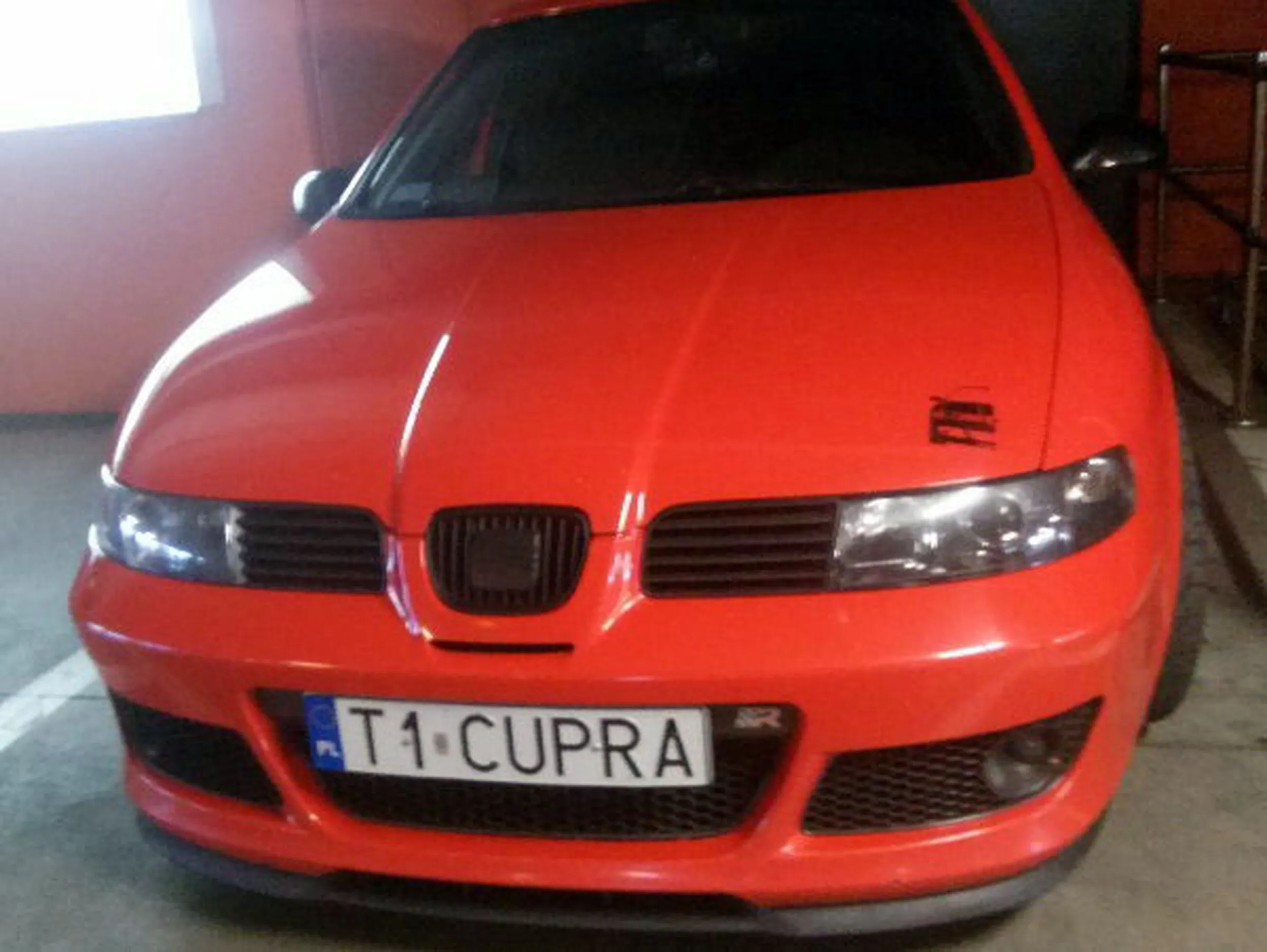 Fajny numer, blacha T1 CUPRA