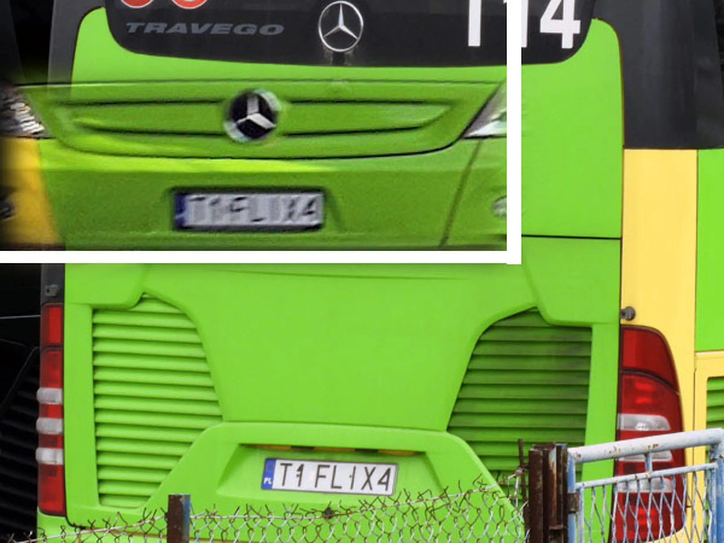 Fajny numer, blacha T1 FLIX4