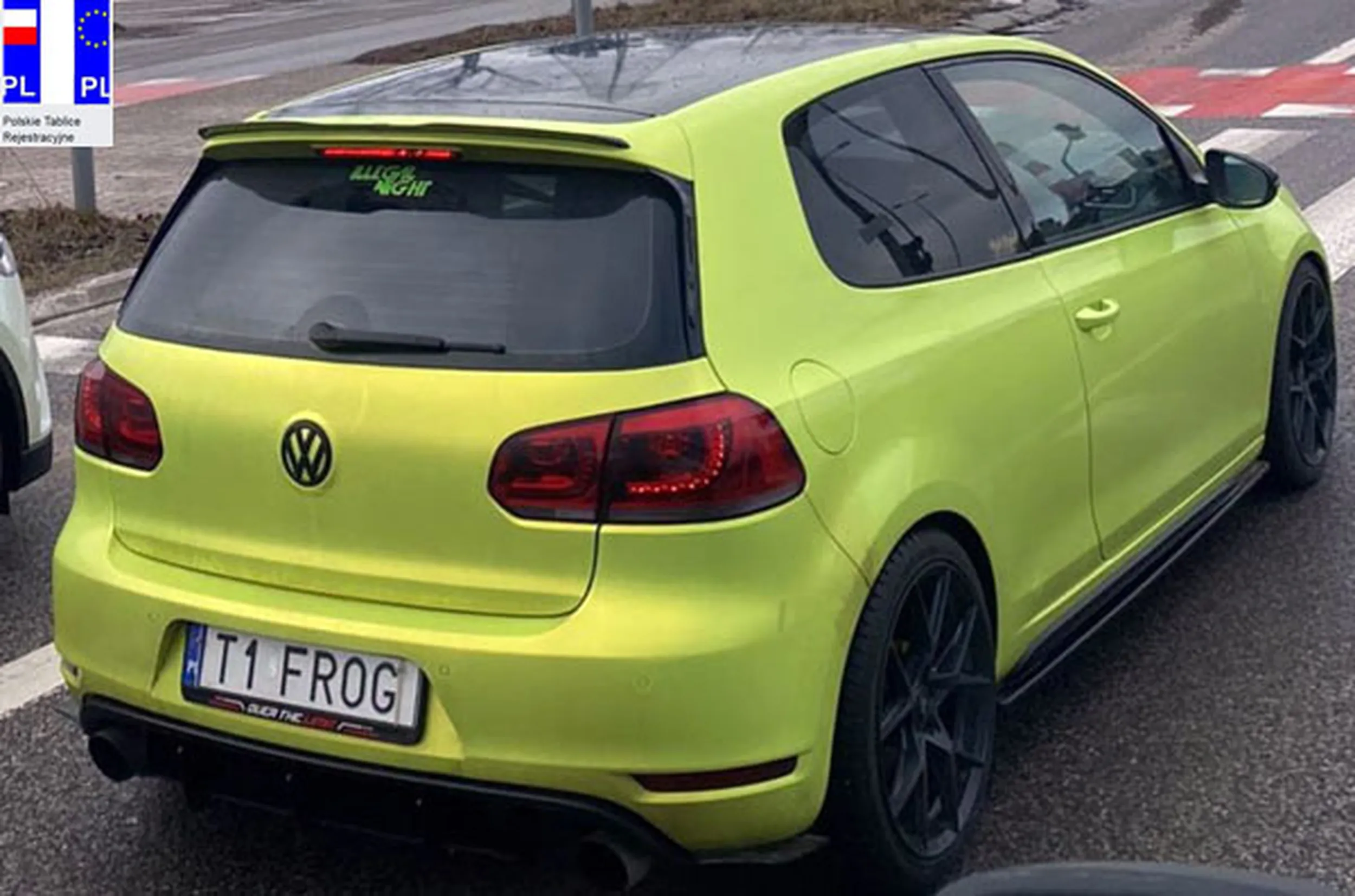 Fajny numer, blacha T1 FROG