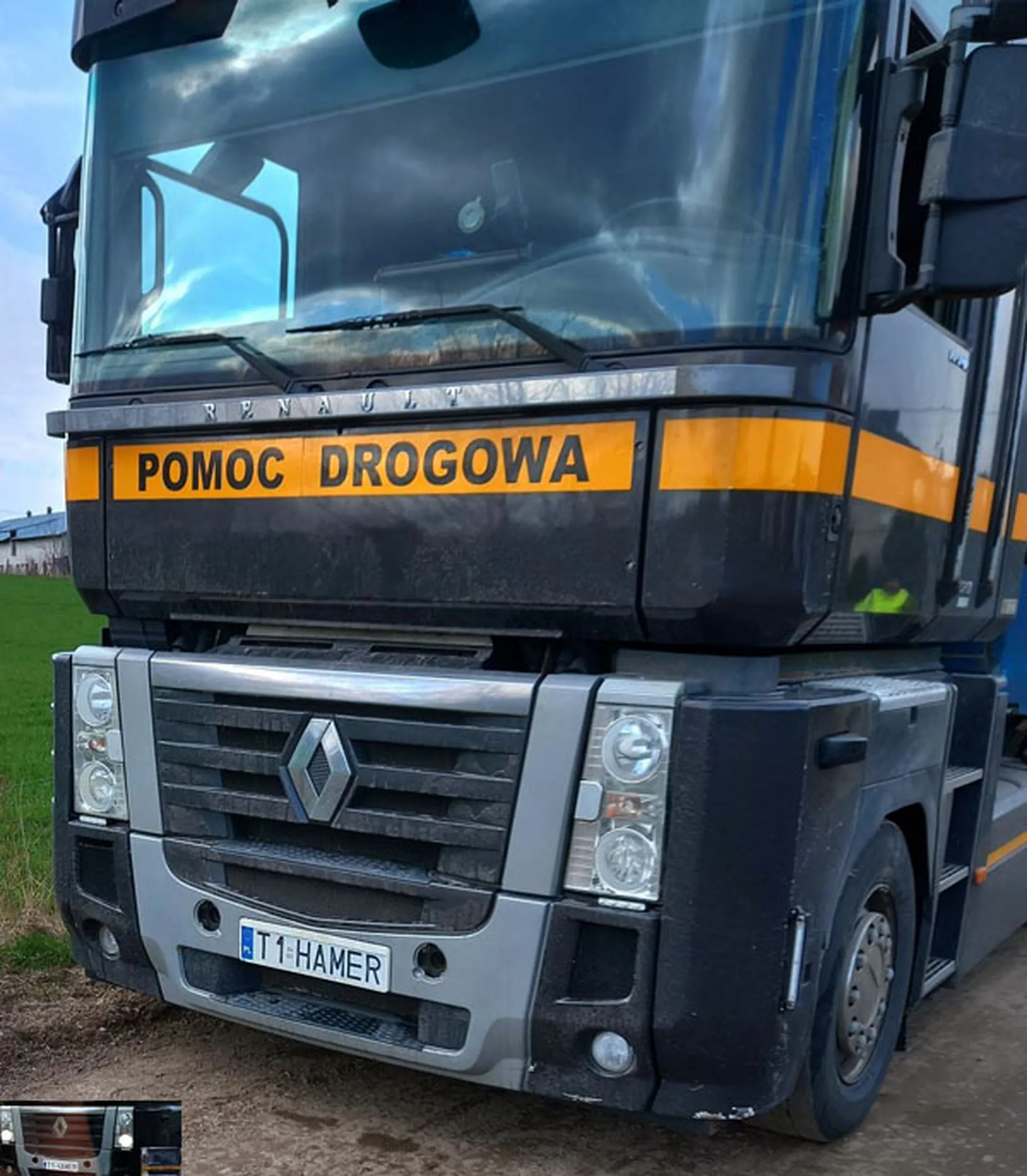 Fajny numer, blacha T1 HAMER