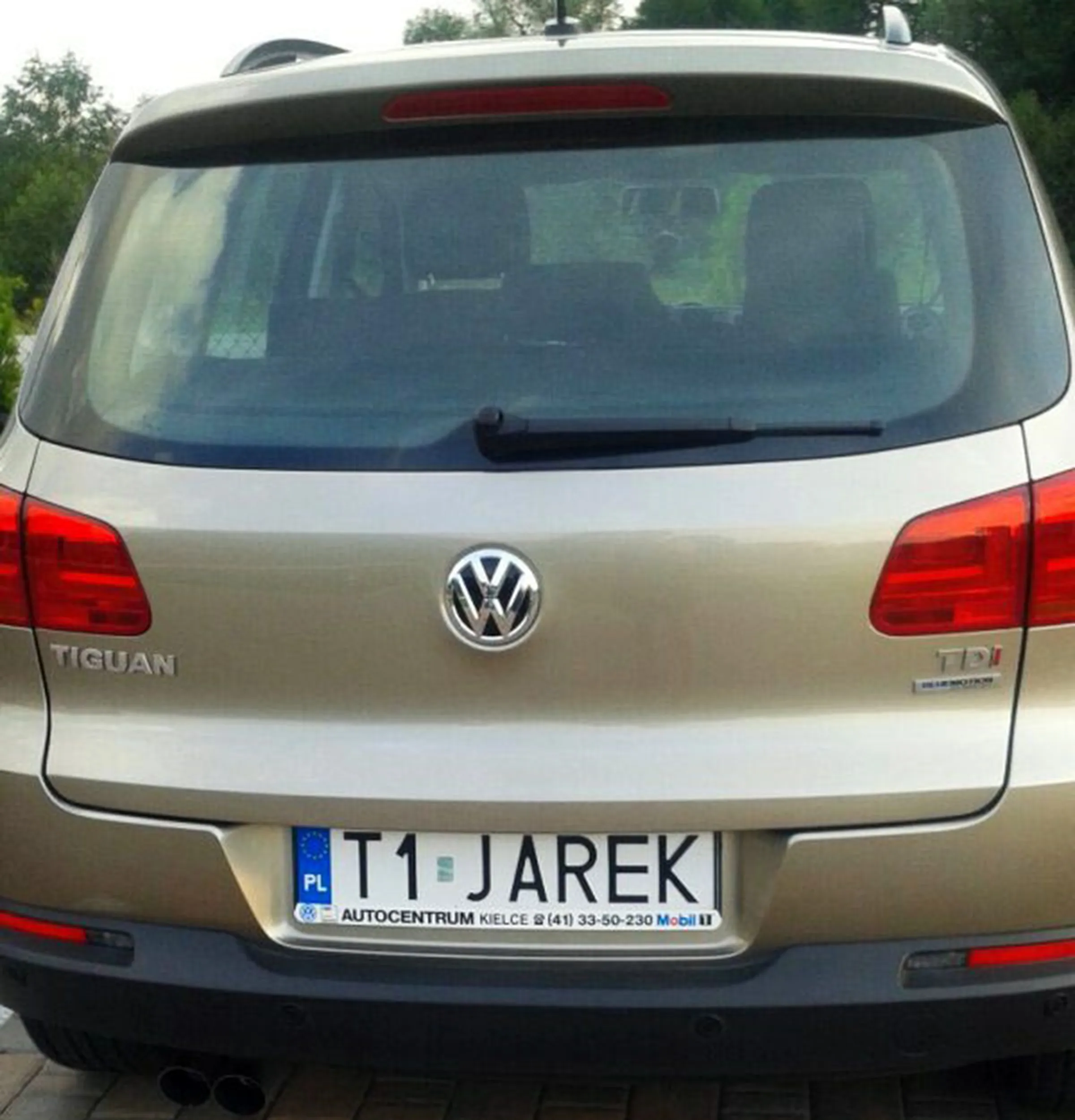 Fajny numer, blacha T1 JAREK