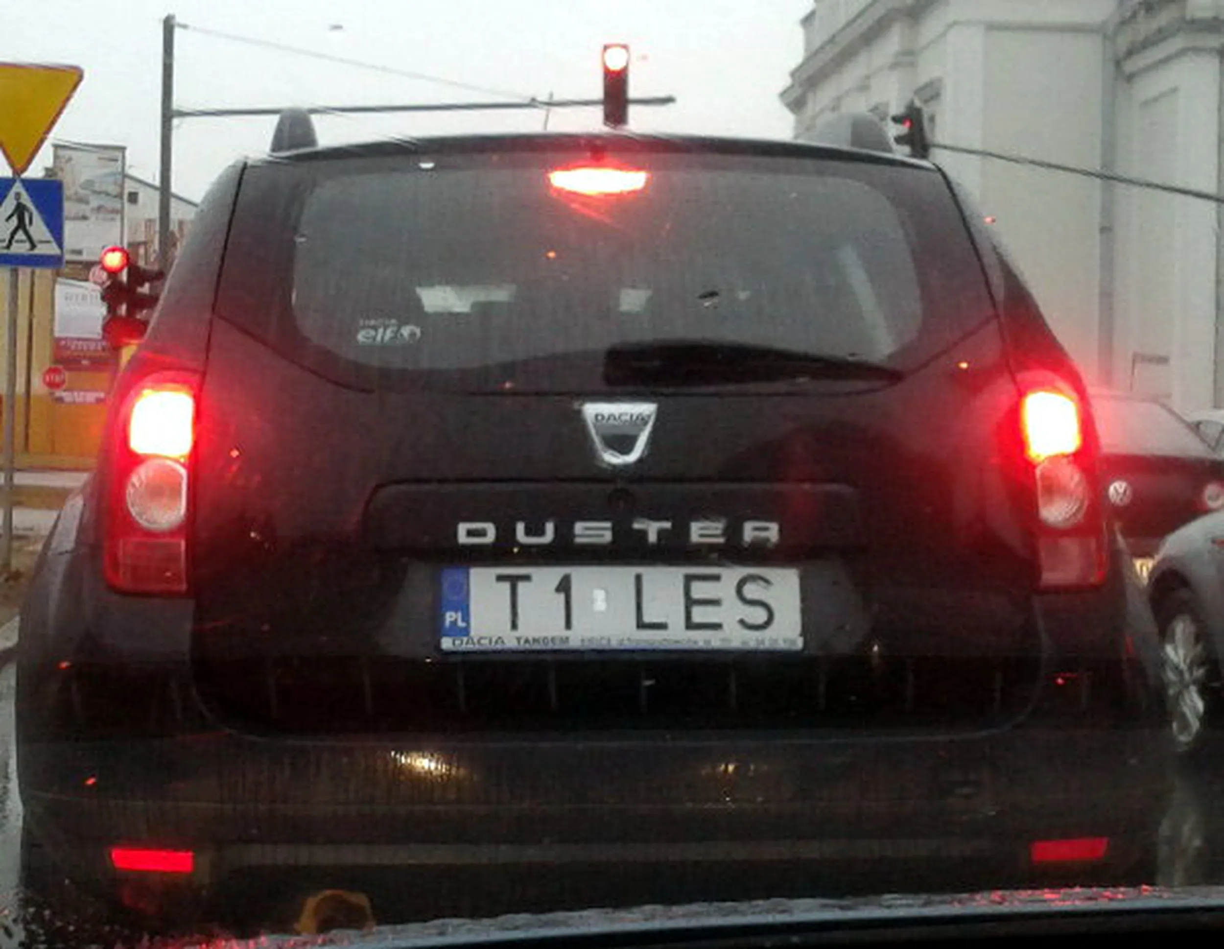 Fajny numer, blacha T1 LES