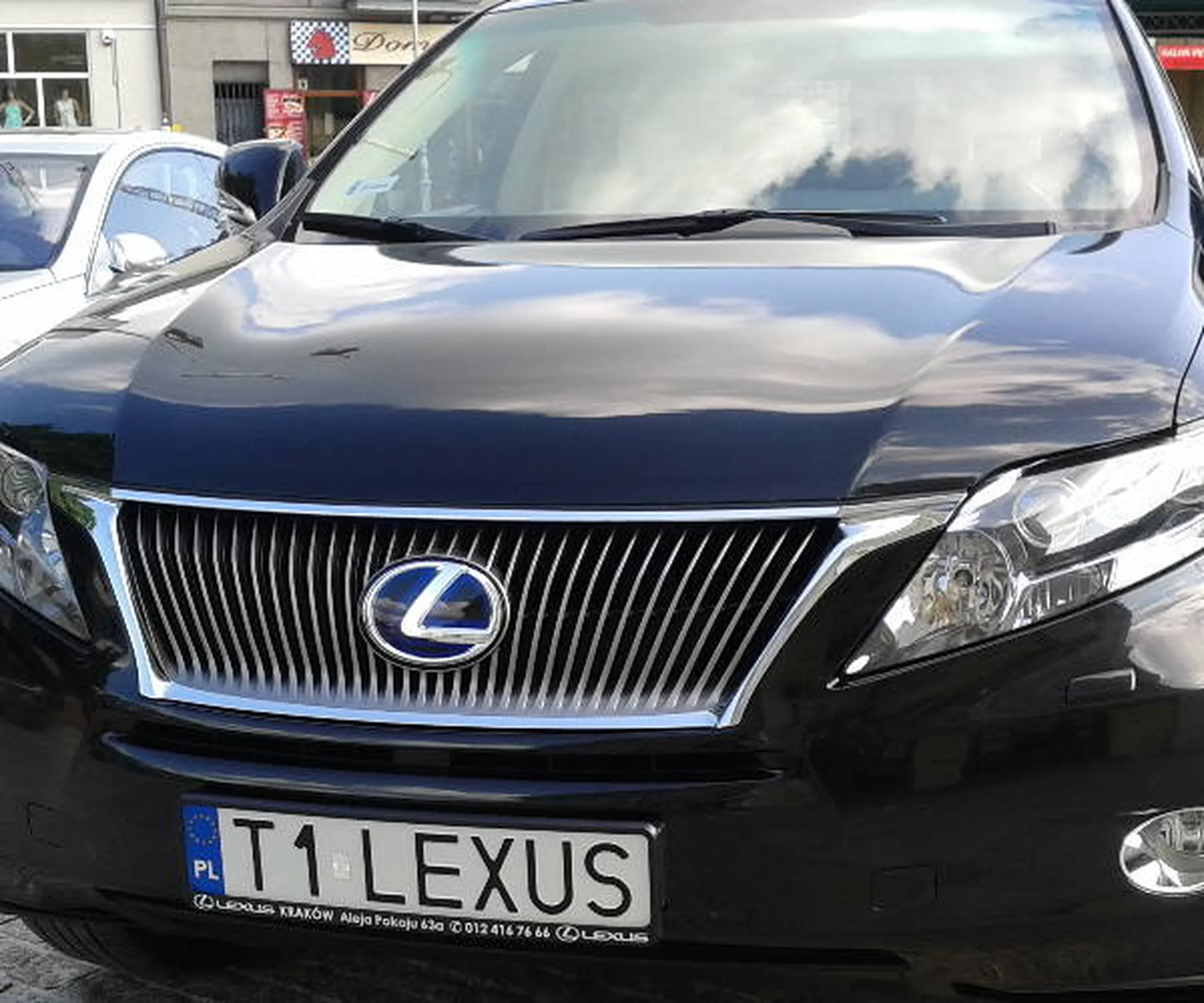 Fajny numer, blacha T1 LEXUS