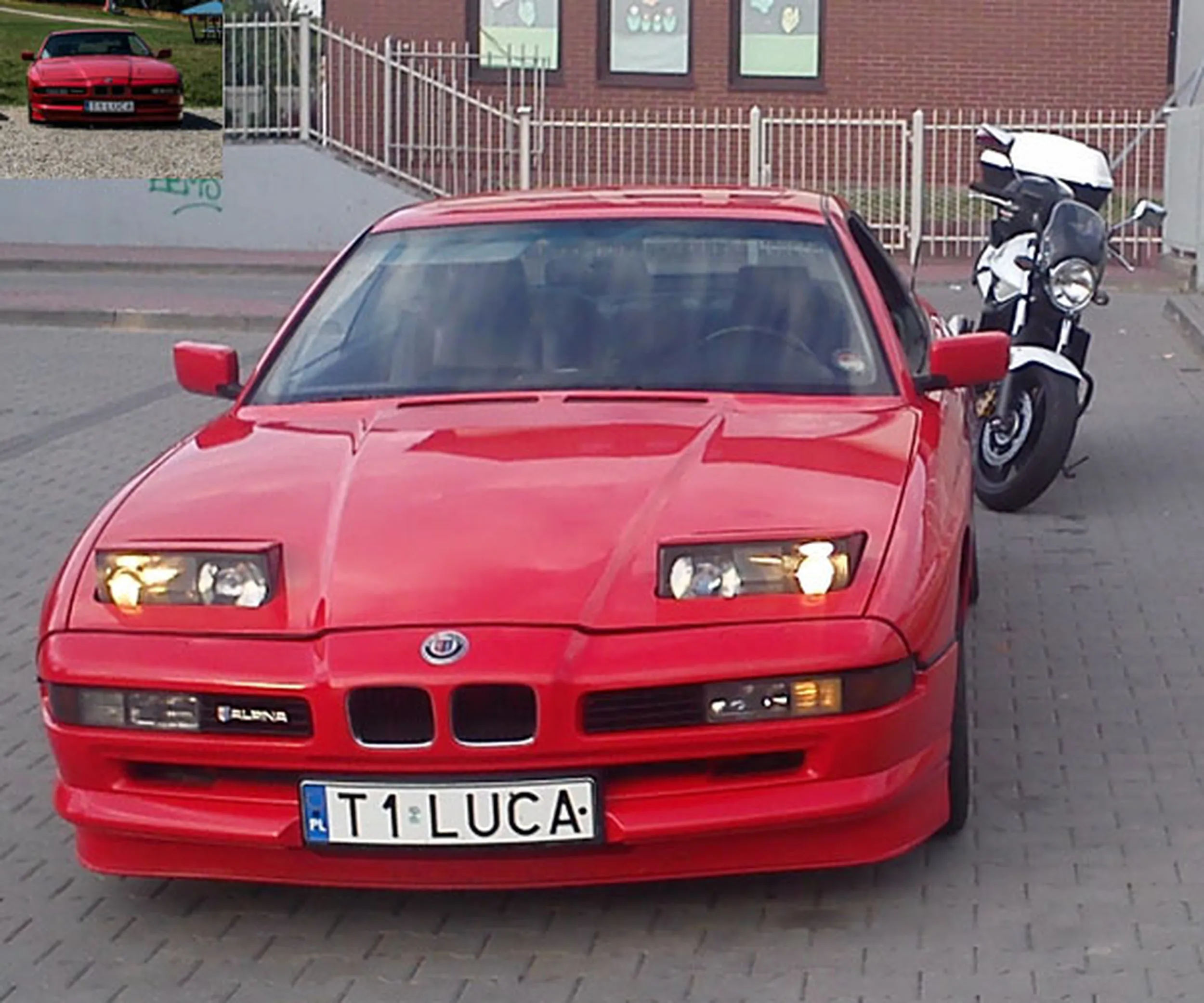 Fajny numer, blacha T1 LUCA