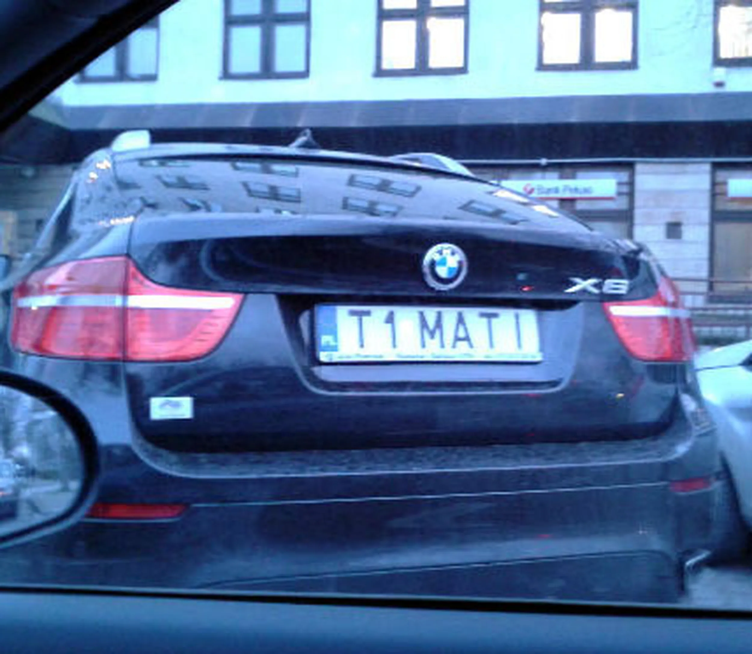 Fajny numer, blacha T1 MATI