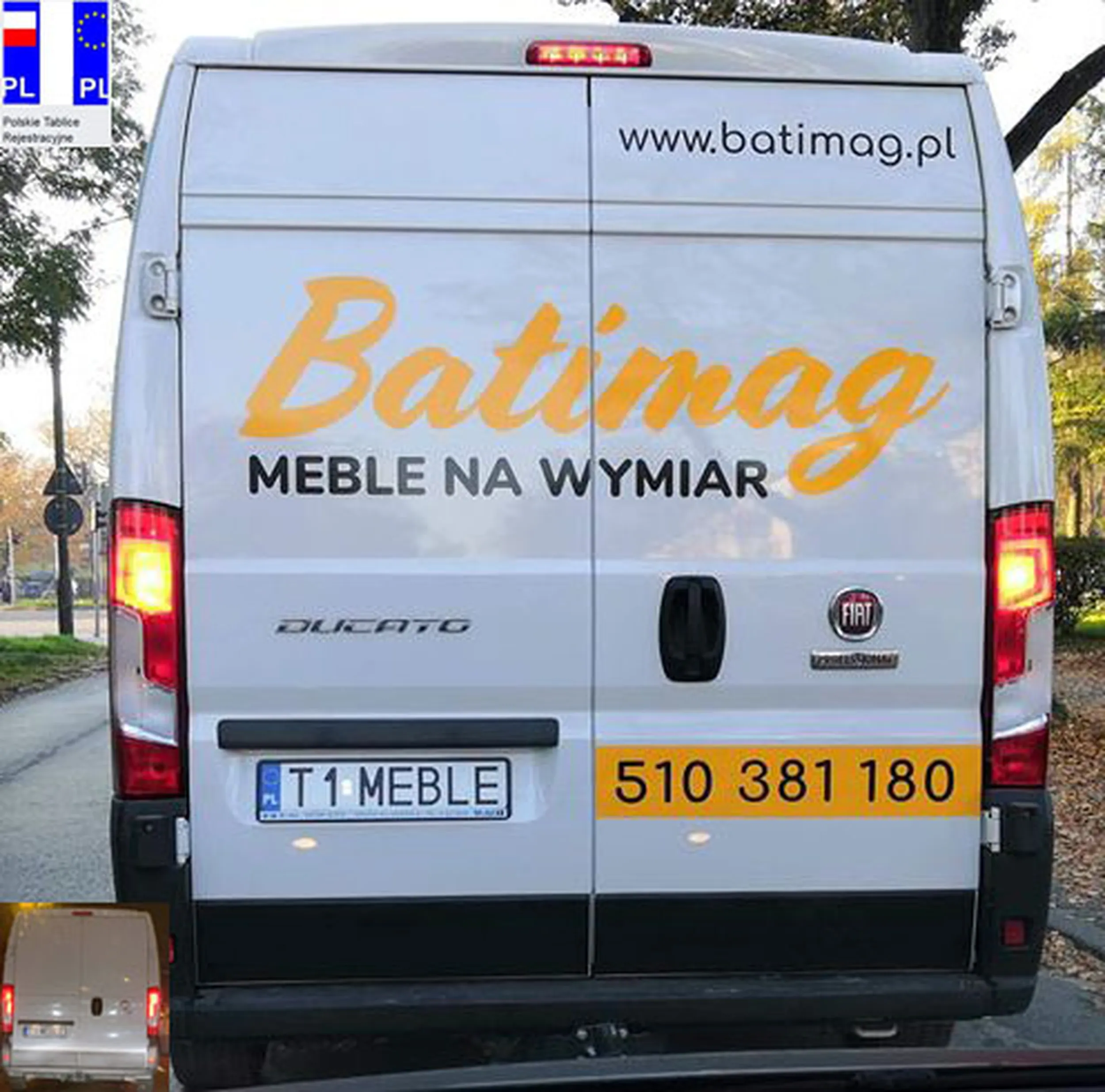 Fajny numer, blacha T1 MEBLE