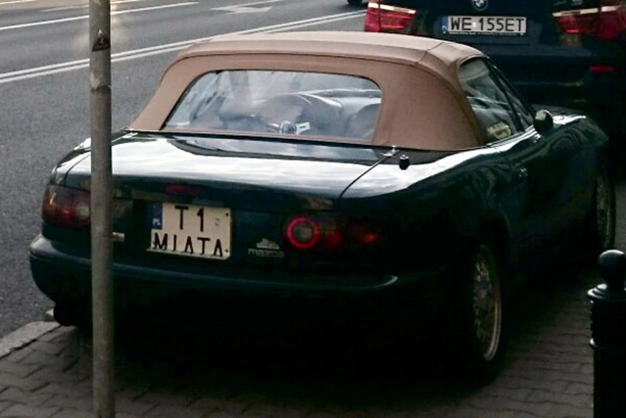 Fajny numer, blacha T1 MIATA